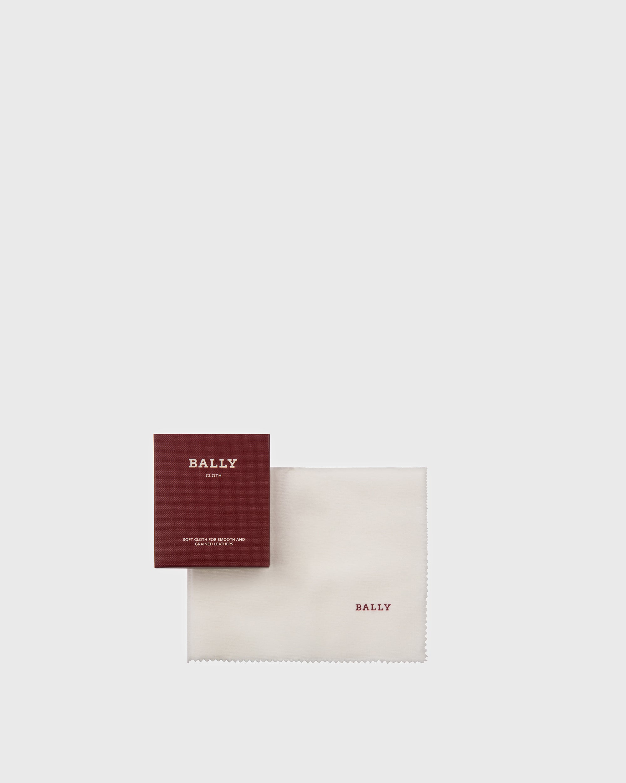 Paño Para El Cuidado Del Calzado En Tejido De Algodón Beige - Hombre - Bally - 01