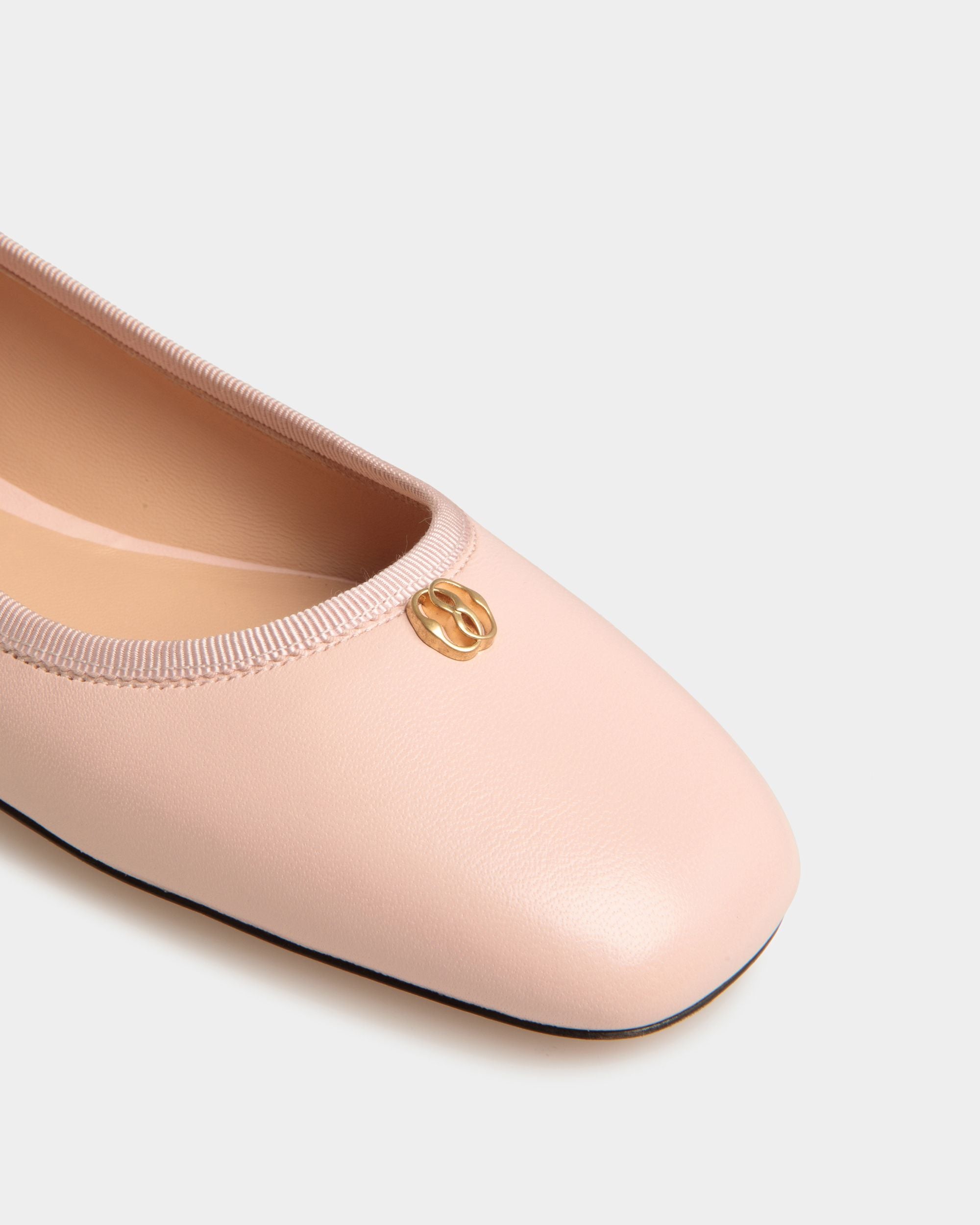 Ballyrina Ballerina Aus Nappaleder In Hellrosa - Damen - Bally - 04