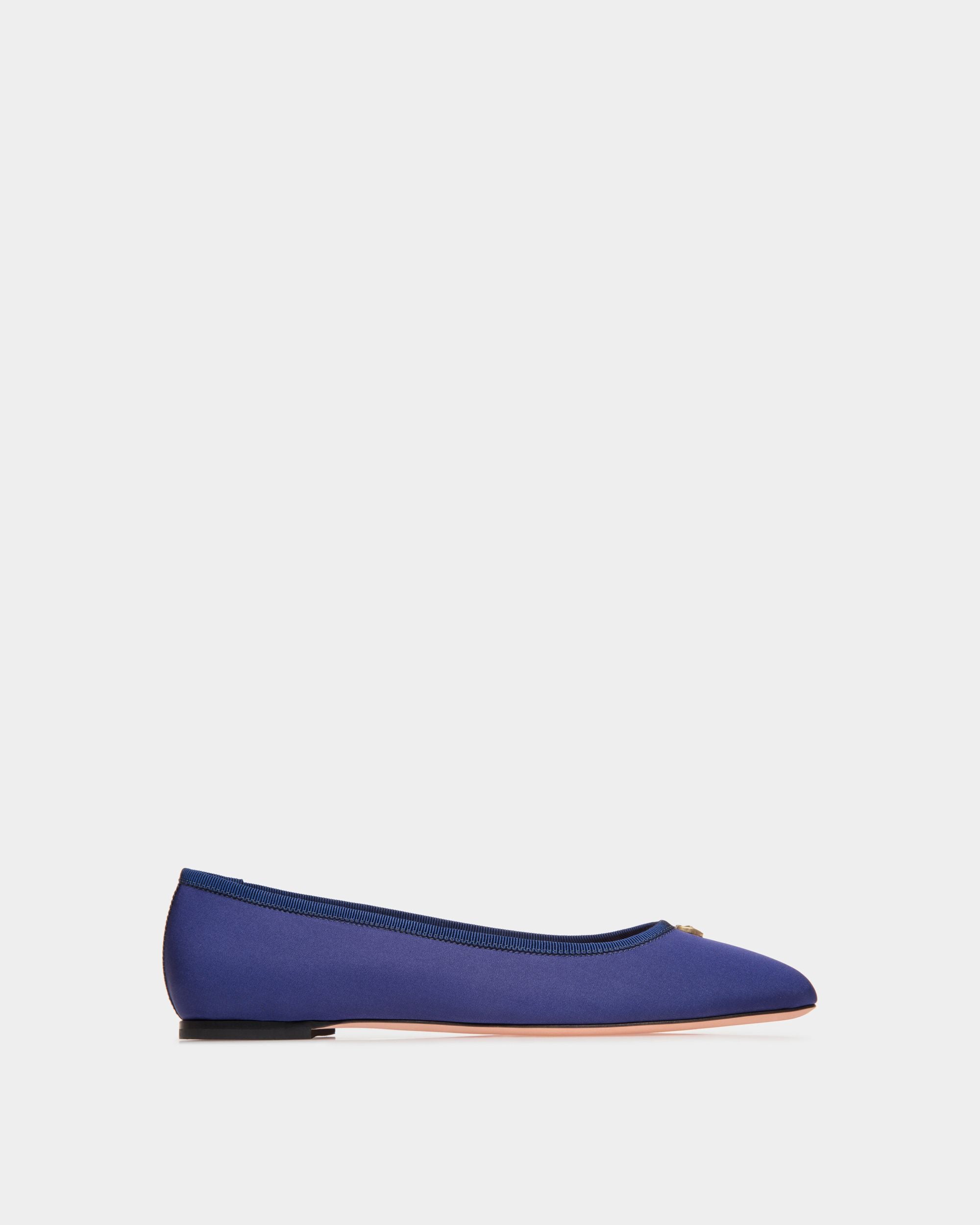 Ballyrina Ballerina Aus Blauem Faille - Damen - Bally - 01