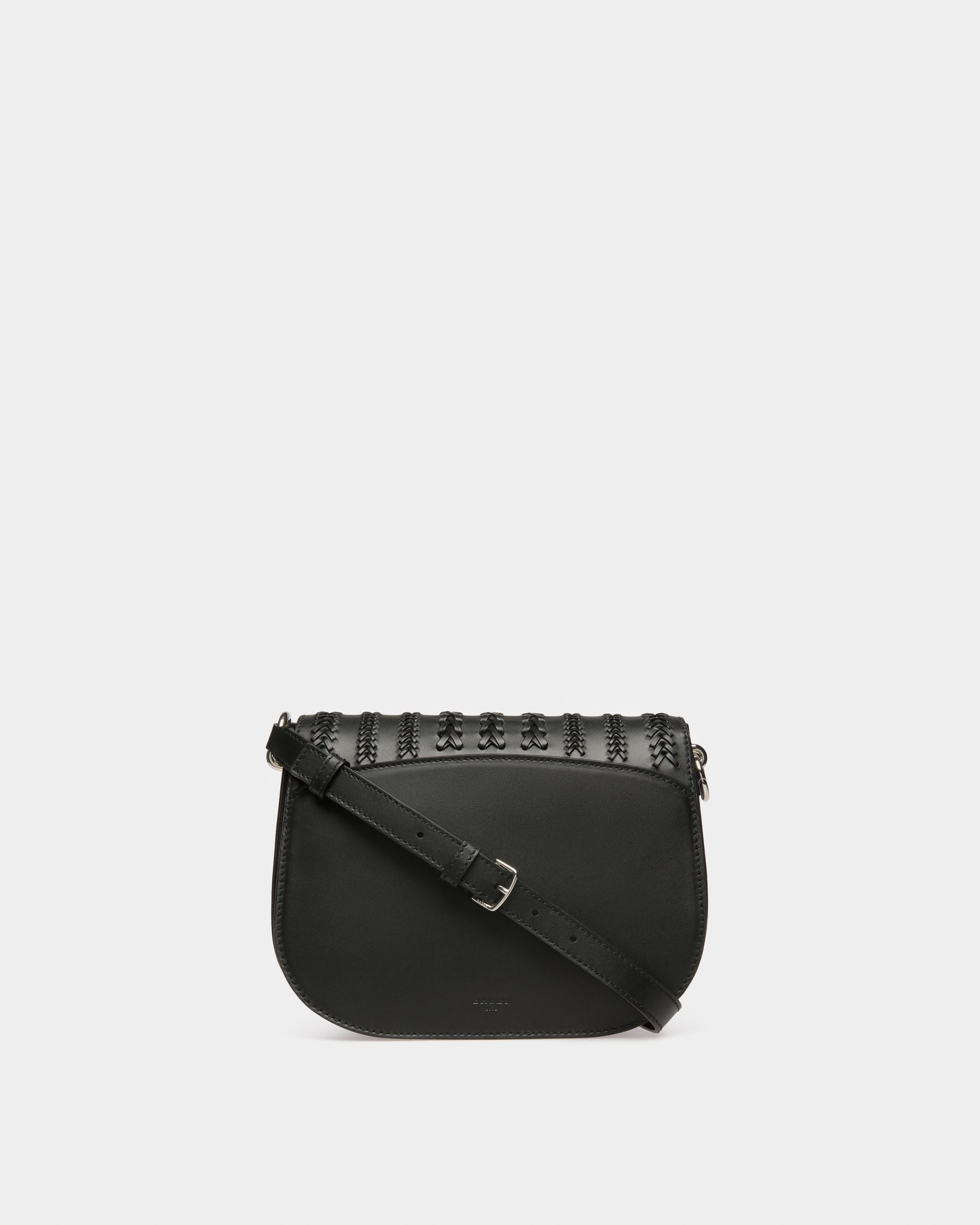 Beckie Sac Bandoulière En Cuir Noir - Femme - Bally - 03