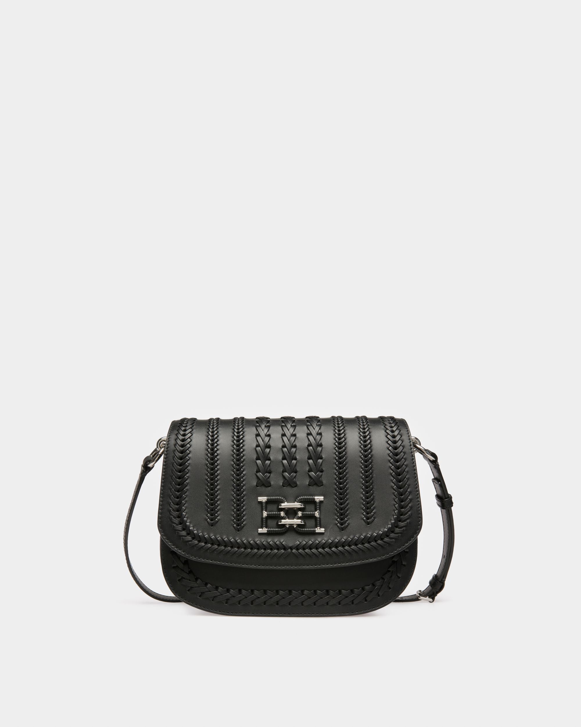 Beckie Sac Bandoulière En Cuir Noir - Femme - Bally - 05