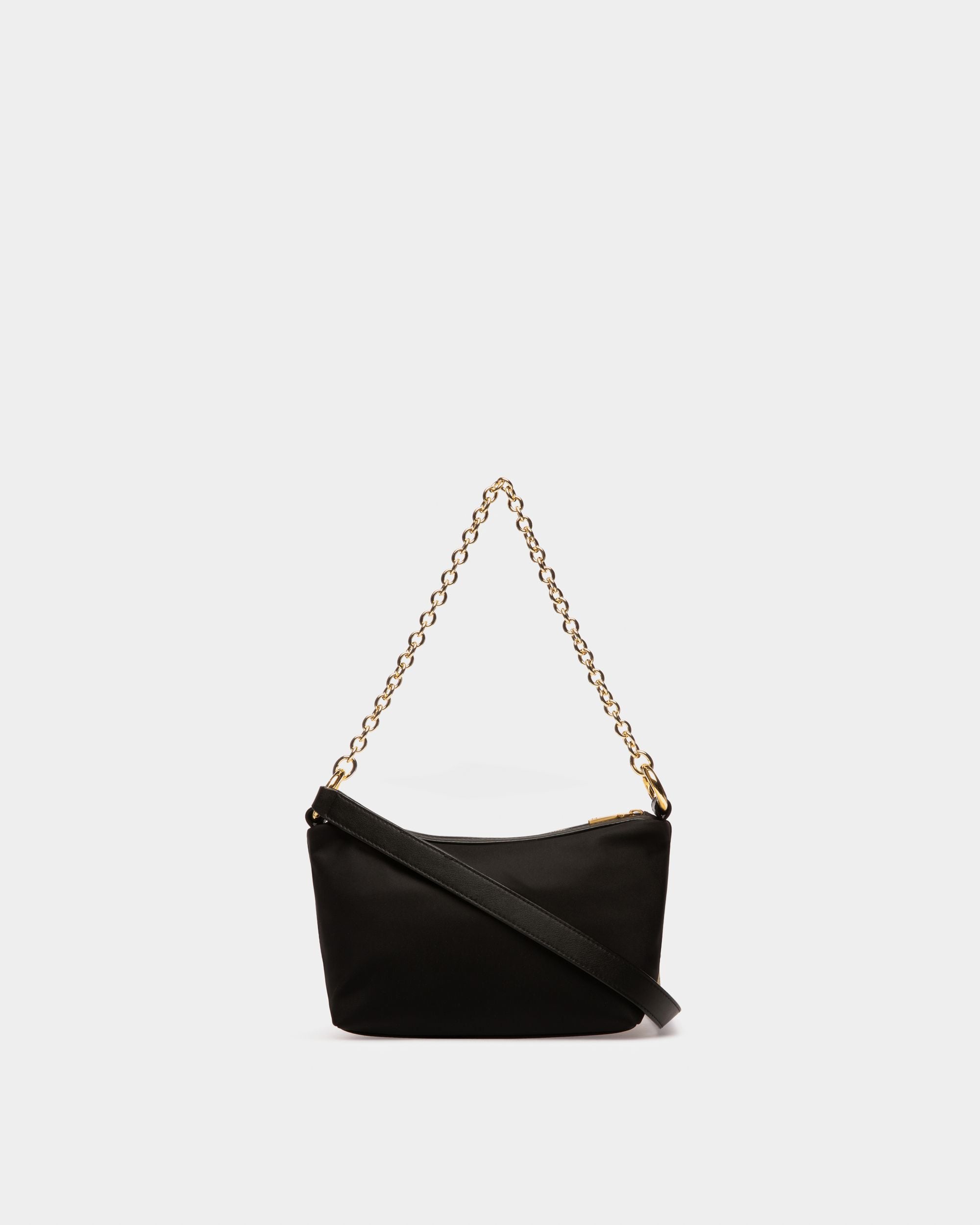 Eyfel Umhängetasche Aus Schwarzem Nylon - Damen - Bally - 03