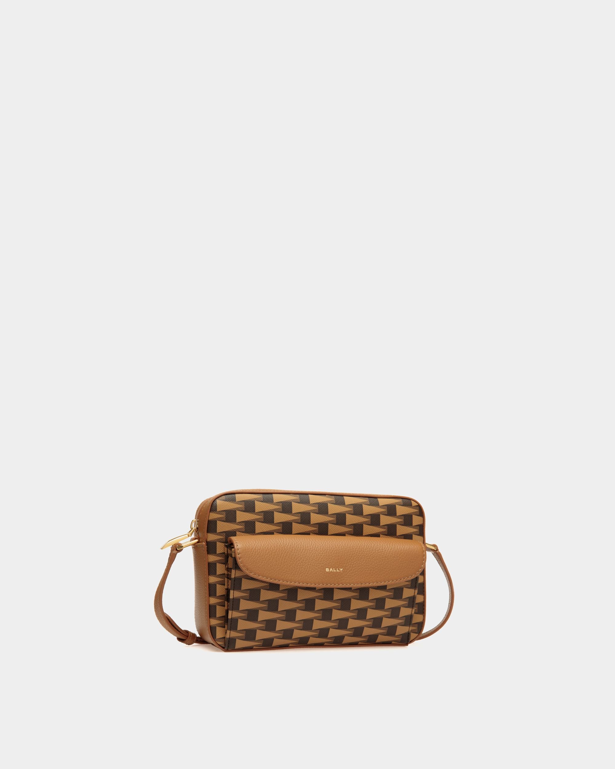 Sac À Bandoulière Pennant TPU Couleur Sable - Femme - Bally - 03