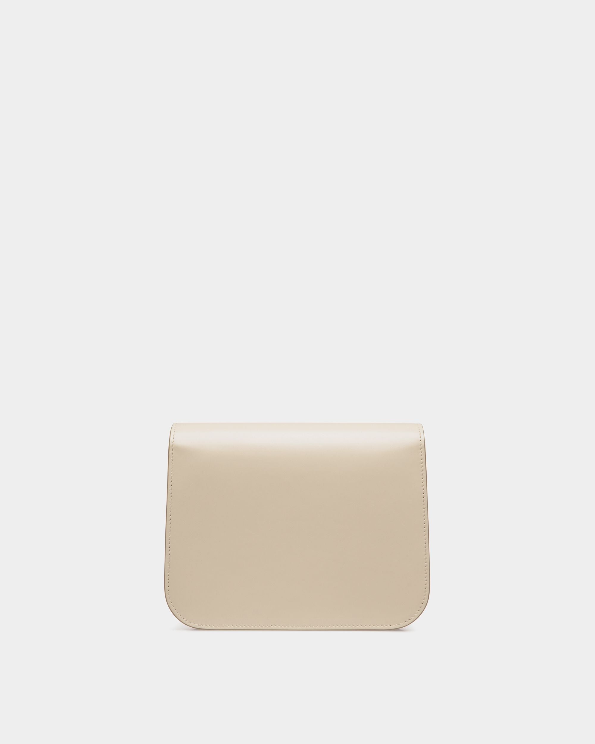 Sac À Bandoulière Ollam En Cuir Blanc - Femme - Bally - 02
