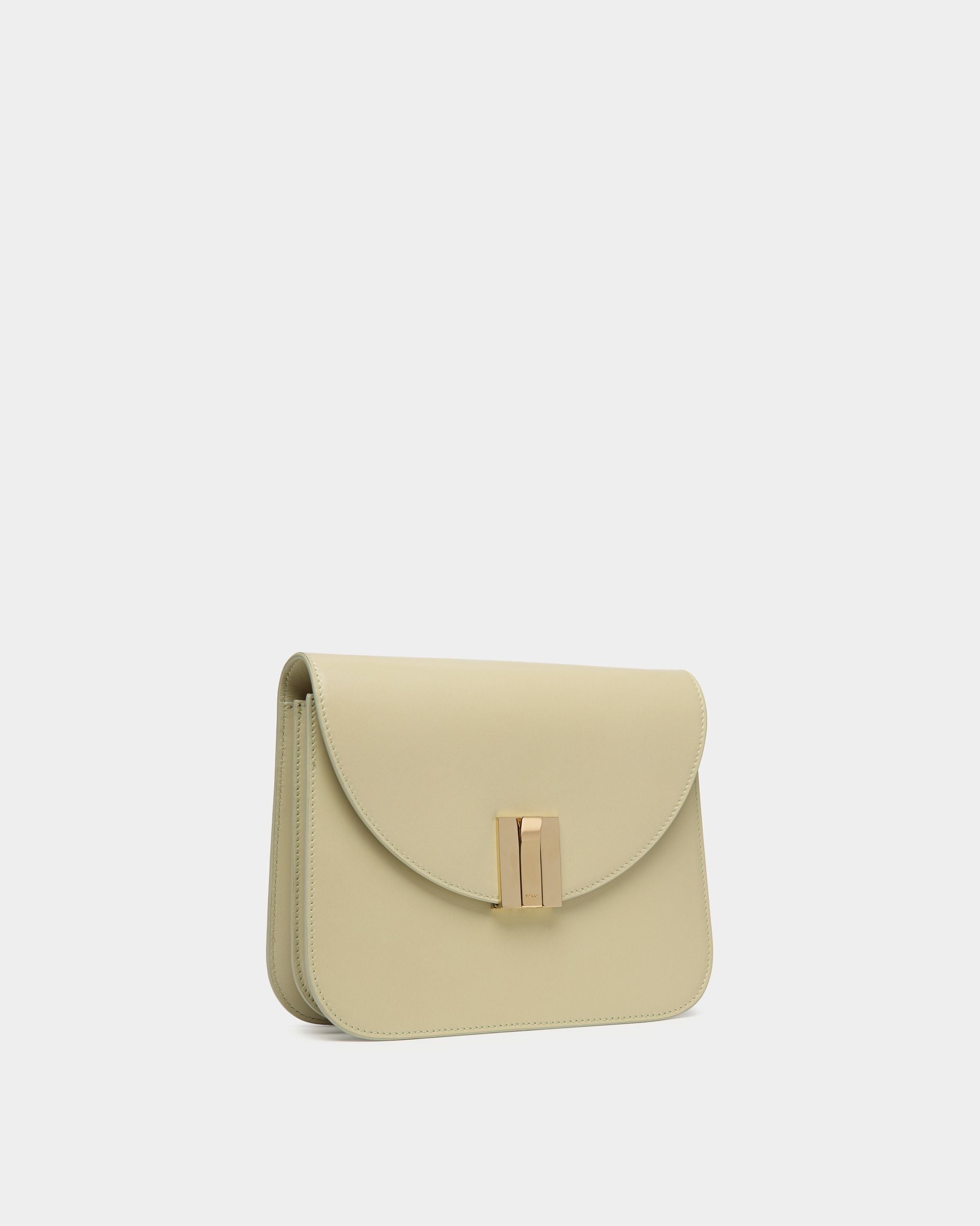 Ollam Umhängetasche Aus Leder In Light Green - Damen - Bally - 03