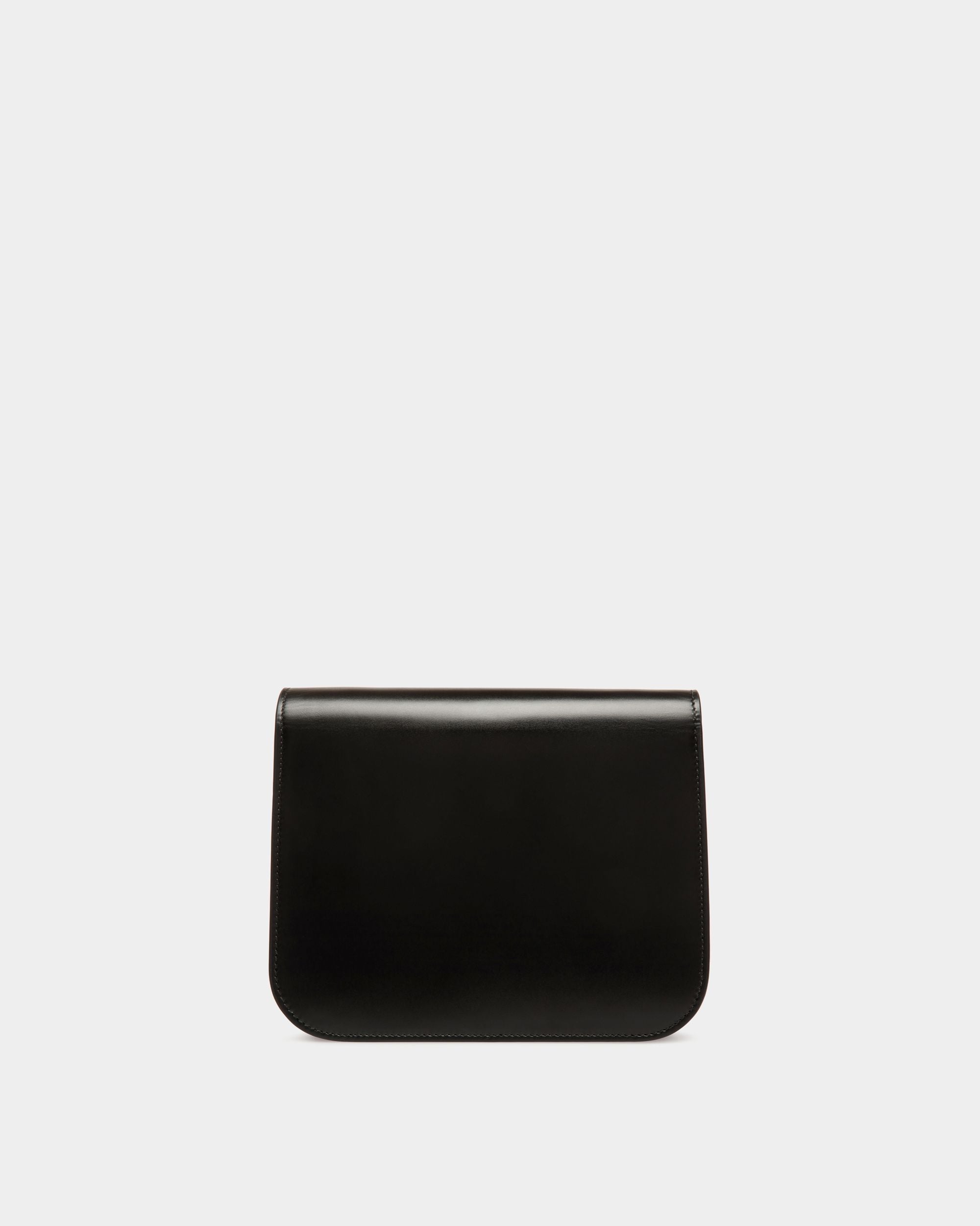 Ollam Crossbody Bag in Black Leather - Femme - Bally - 03