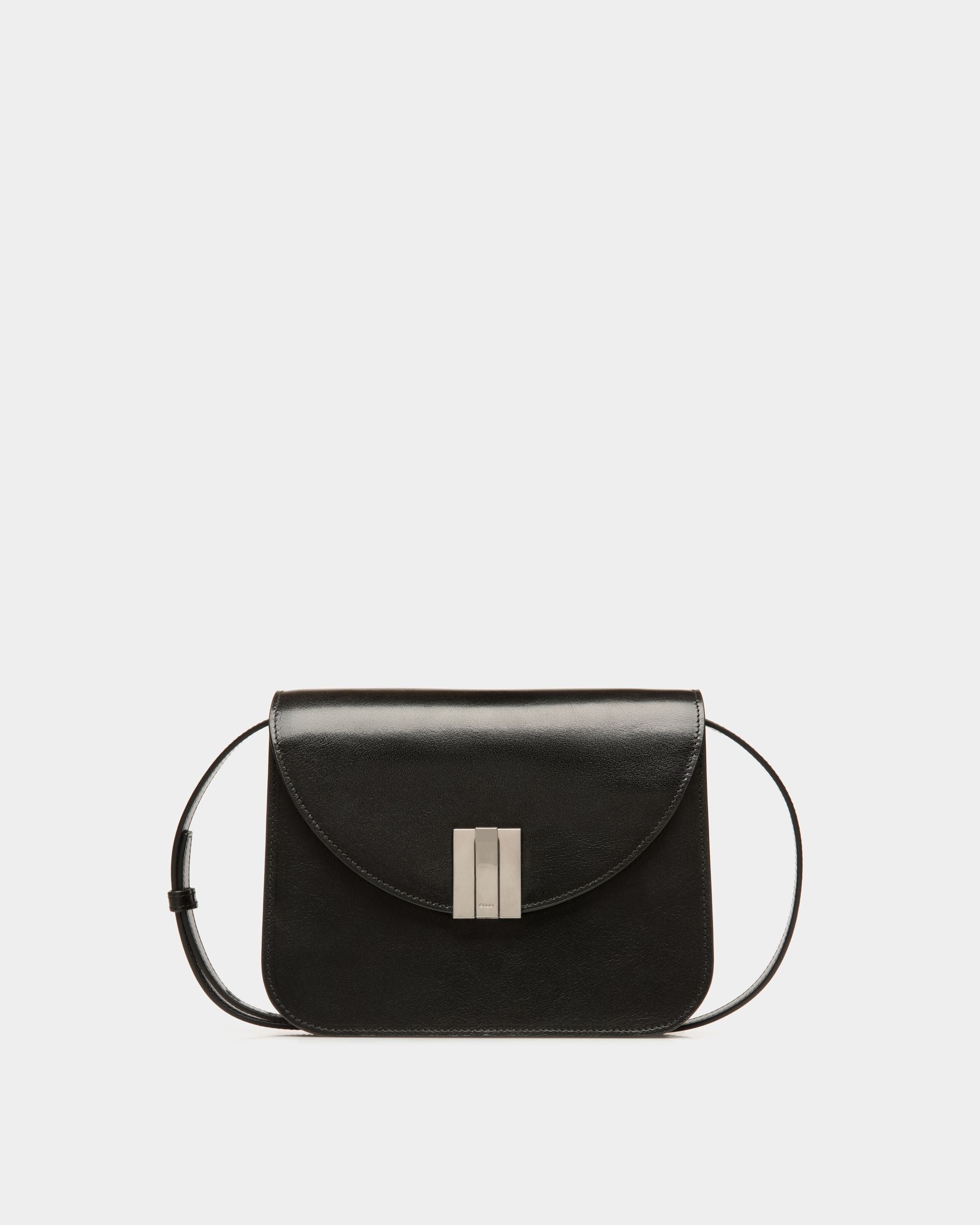 Bandolera Ollam De Piel Negra - Mujer - Bally - 01
