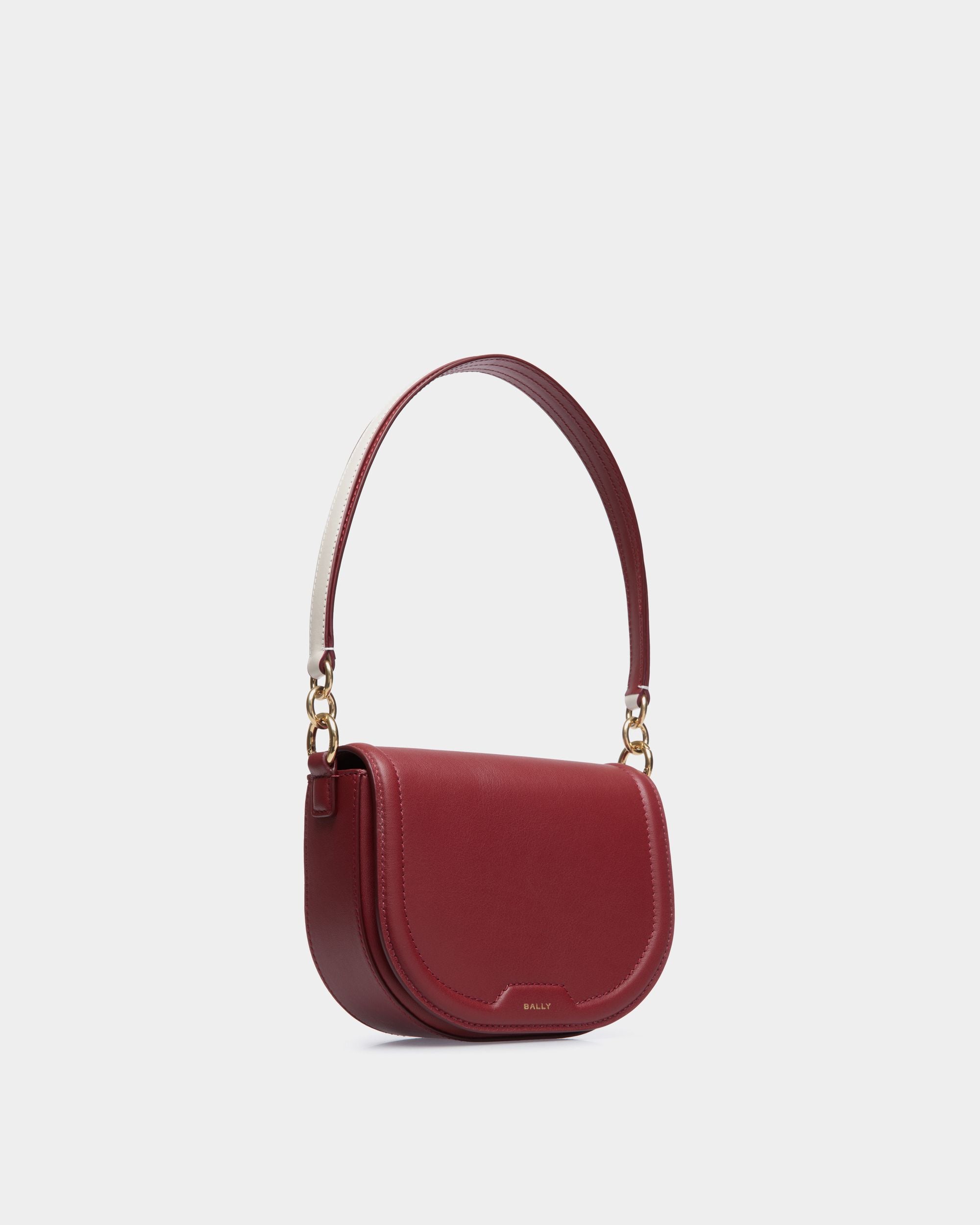 Code Cross Body In Red Bovine - Damen - Bally - 03
