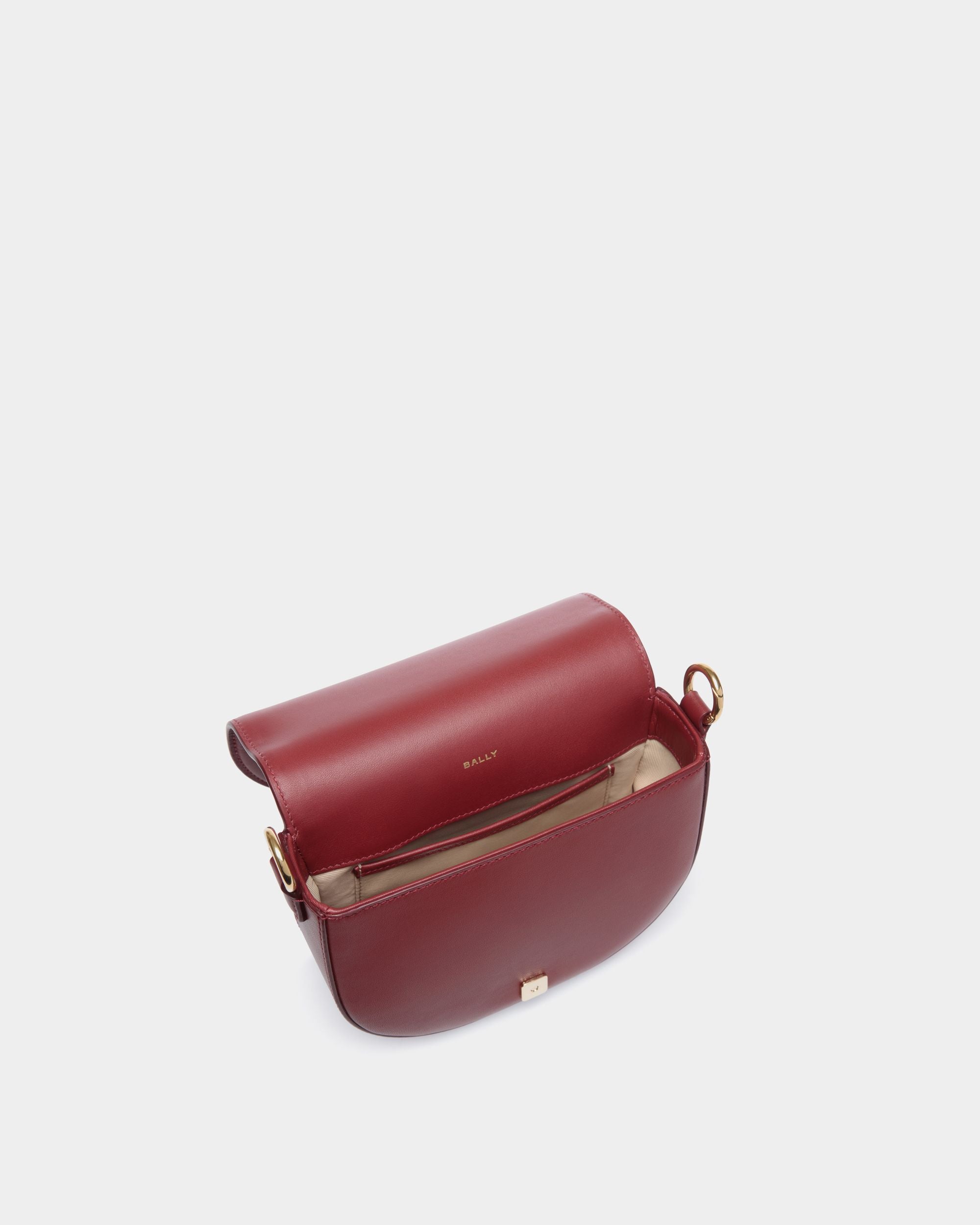 Code Cross Body In Red Bovine - Damen - Bally - 04