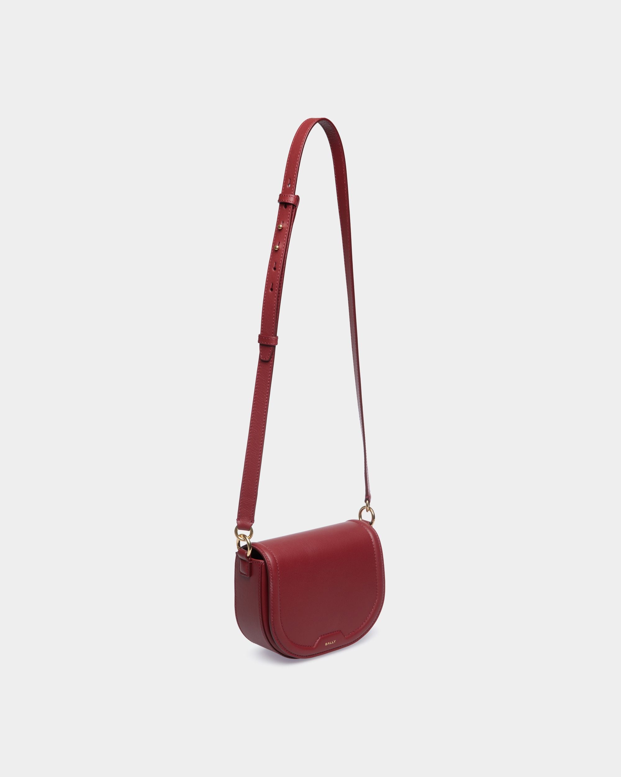 Code Cross Body In Red Bovine - Damen - Bally - 05