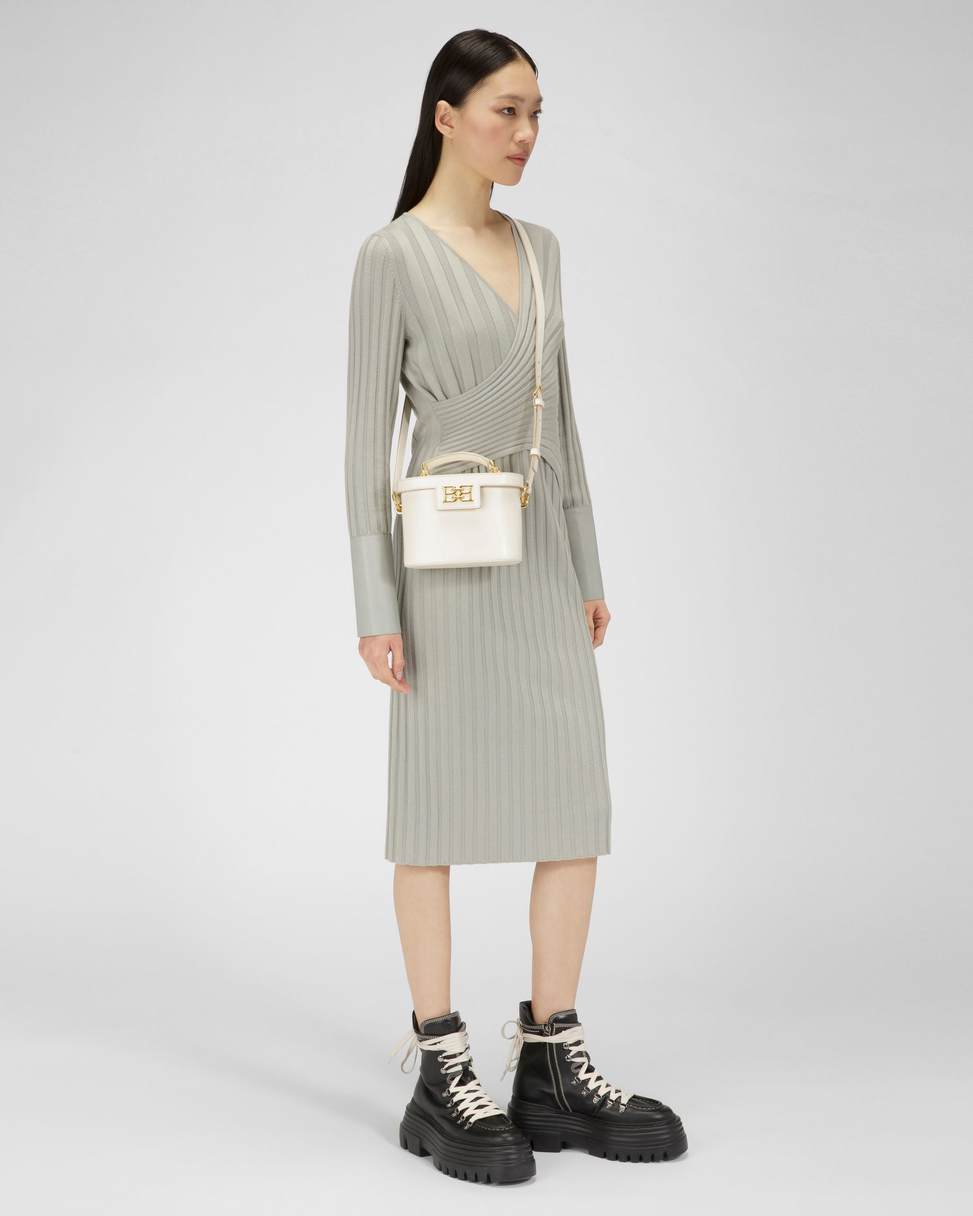Bengi Sac À Bandoulière En Cuir Ivoire - Femme - Bally - 09