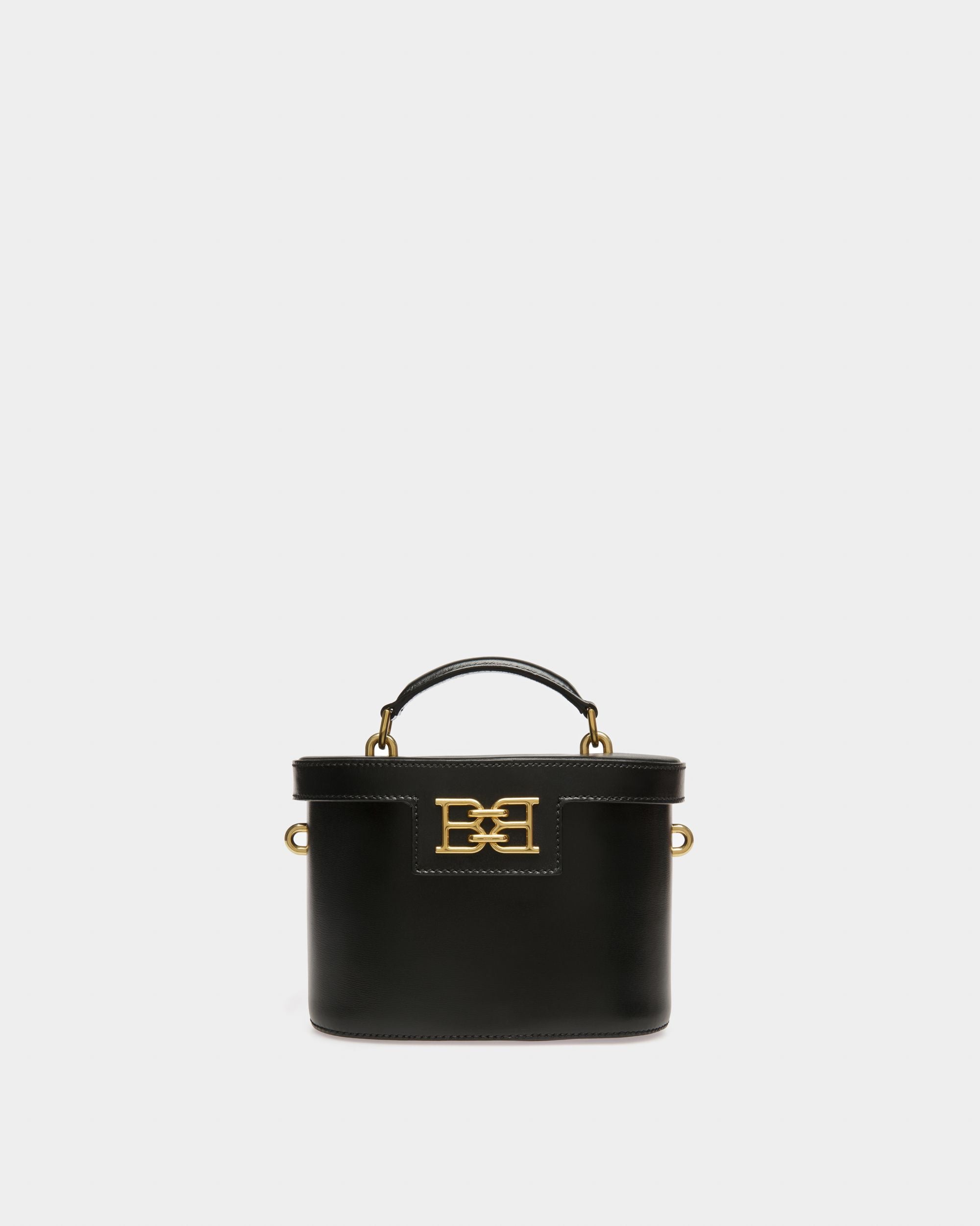 Bengi Umhängetasche Aus Schwarzem Leder - Damen - Bally - 01
