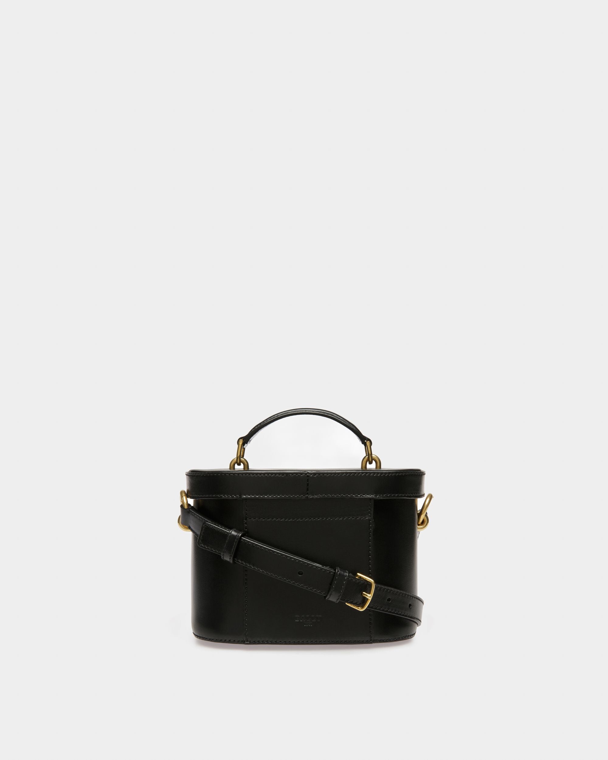 Bengi Umhängetasche Aus Schwarzem Leder - Damen - Bally - 03