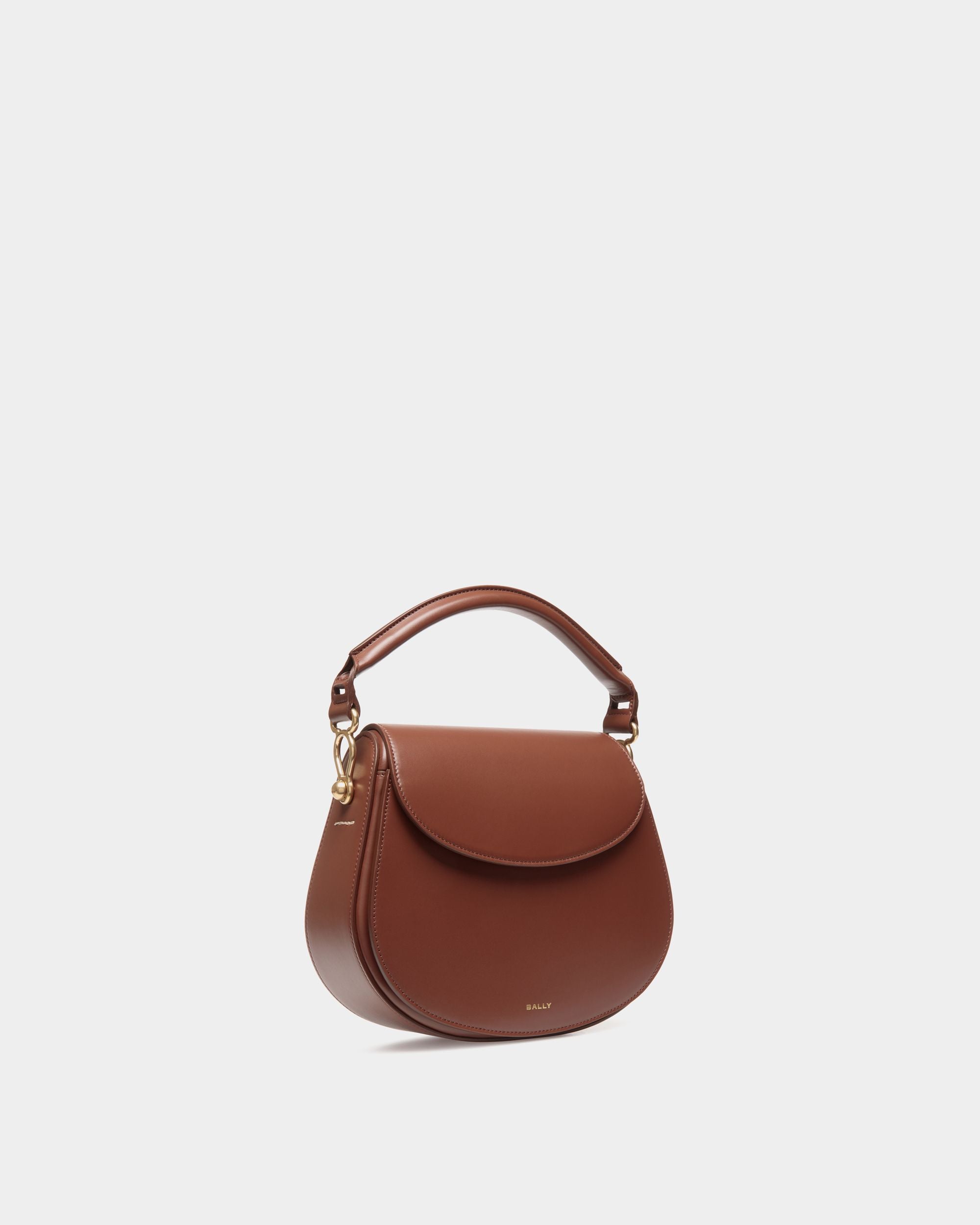 Bandolera Lune De Piel Marrón - Mujer - Bally - 04