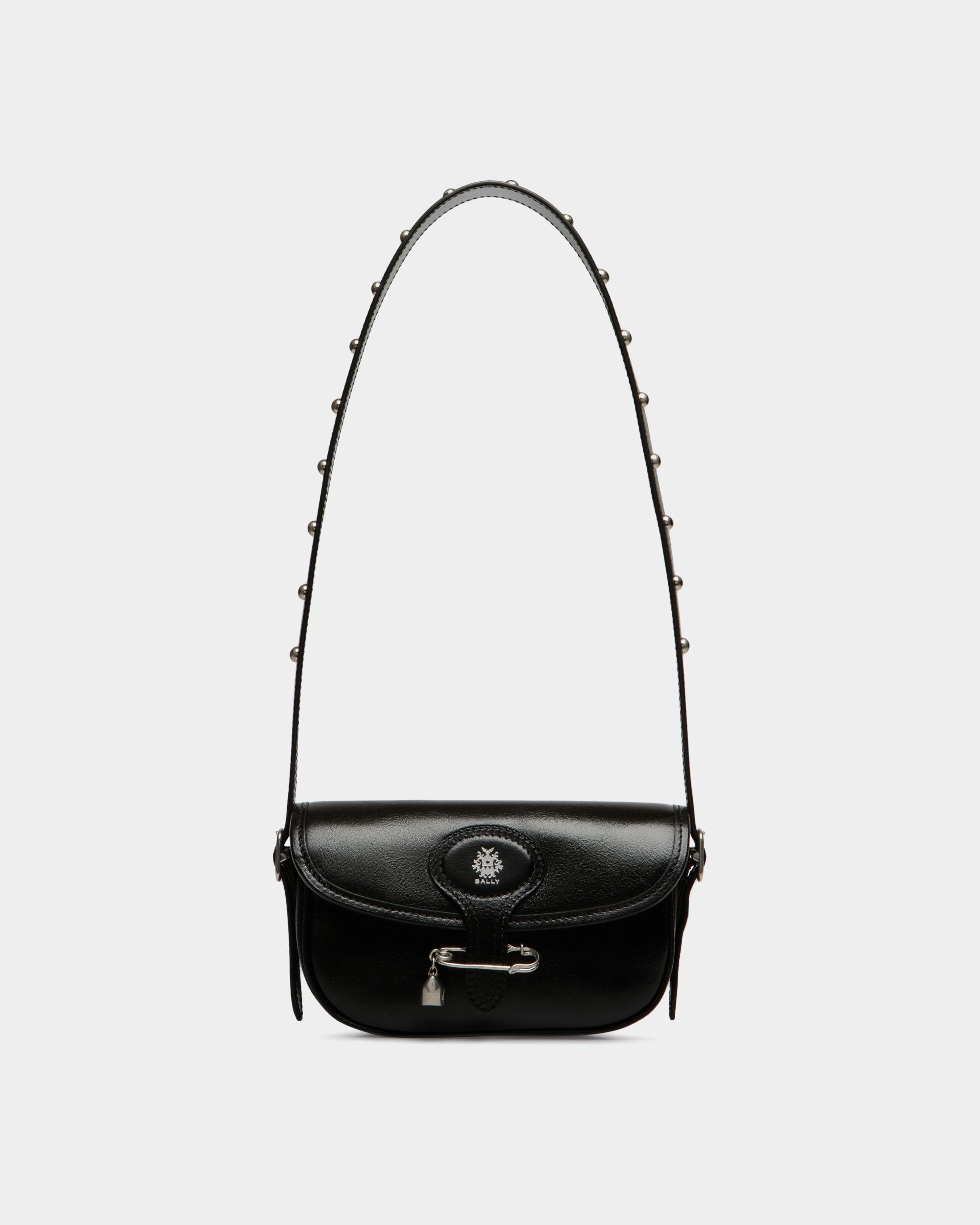 Minisac Beckett En Cuir Noir Avec Bally Pin - Femme - Bally - 01