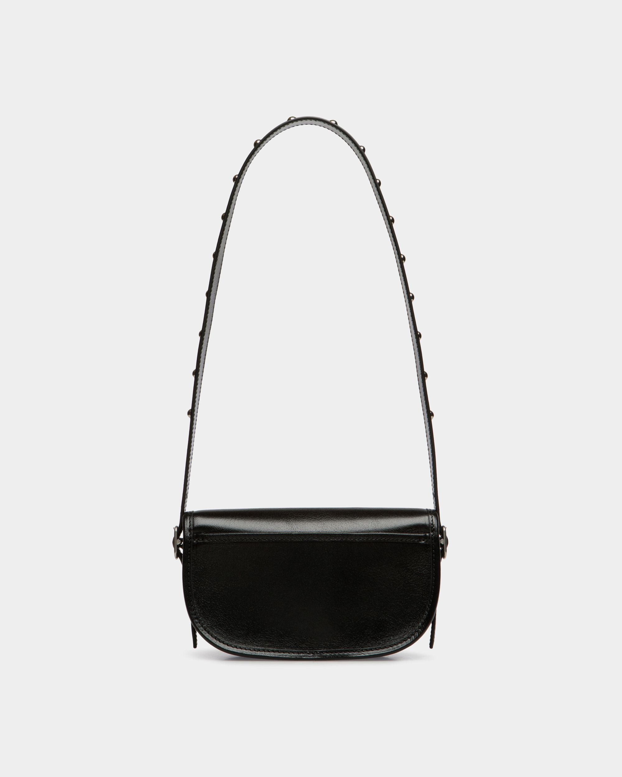 Minisac Beckett En Cuir Noir Avec Bally Pin - Femme - Bally - 03