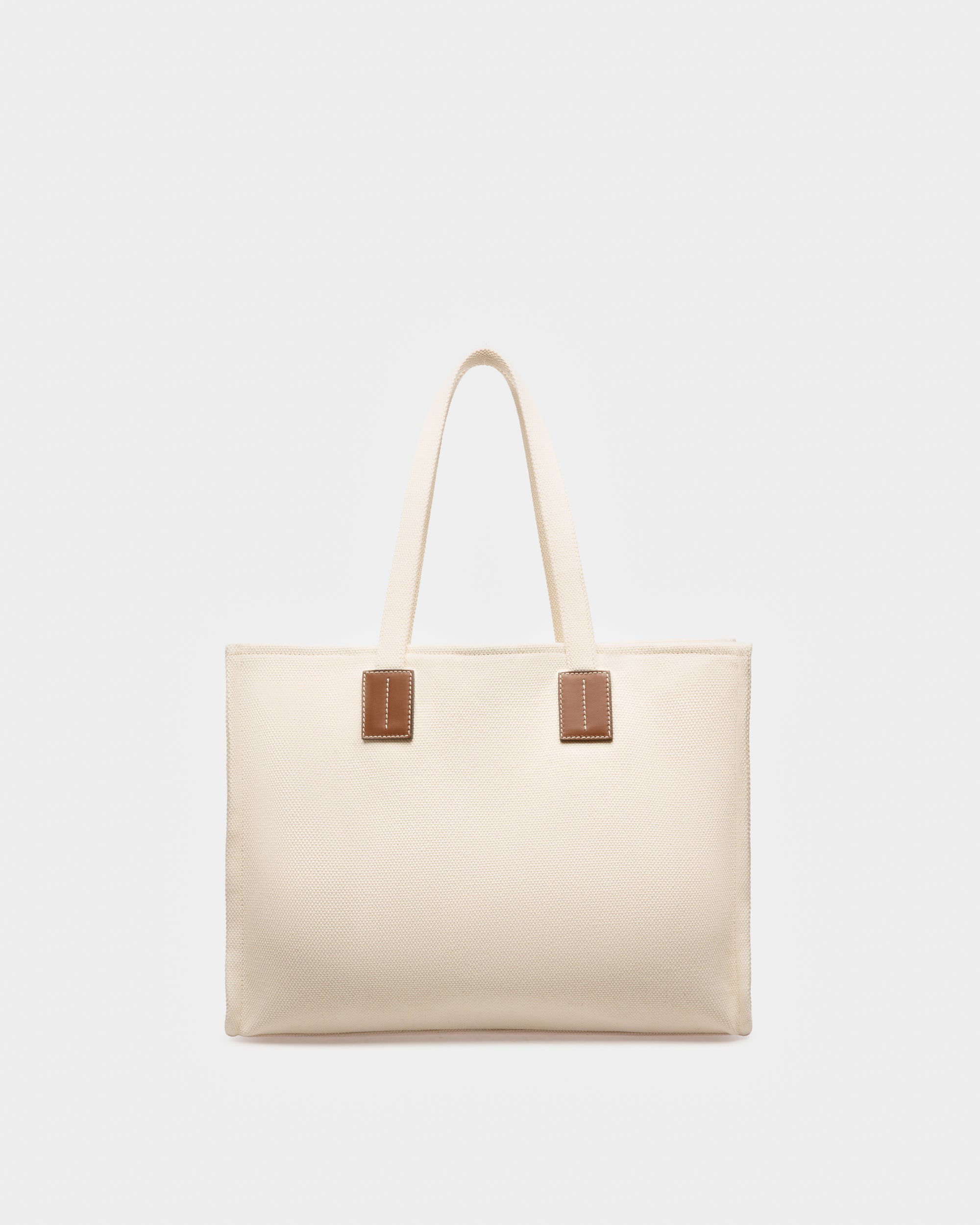 Crystalia Fourre-tout En Tissu Couleur Naturelle - Femme - Bally - 03