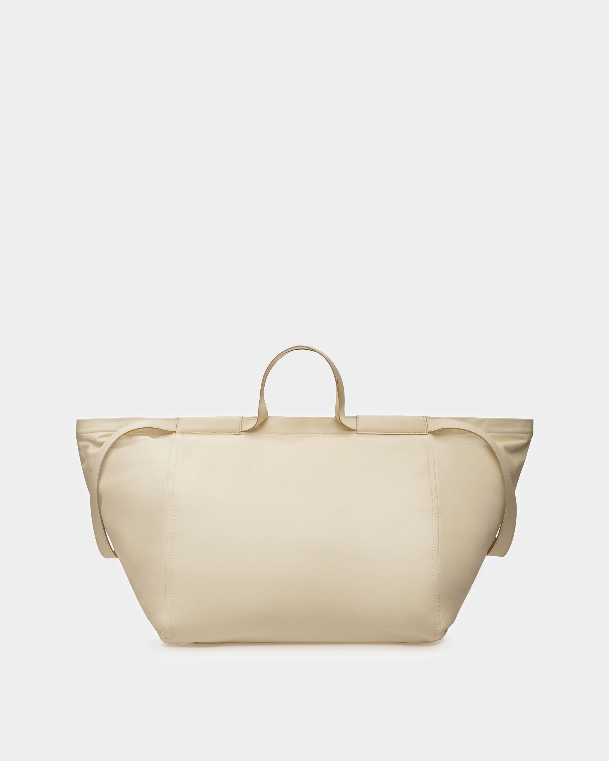 Billboard Tragetasche Aus Leder In Beige - Damen - Bally - 01