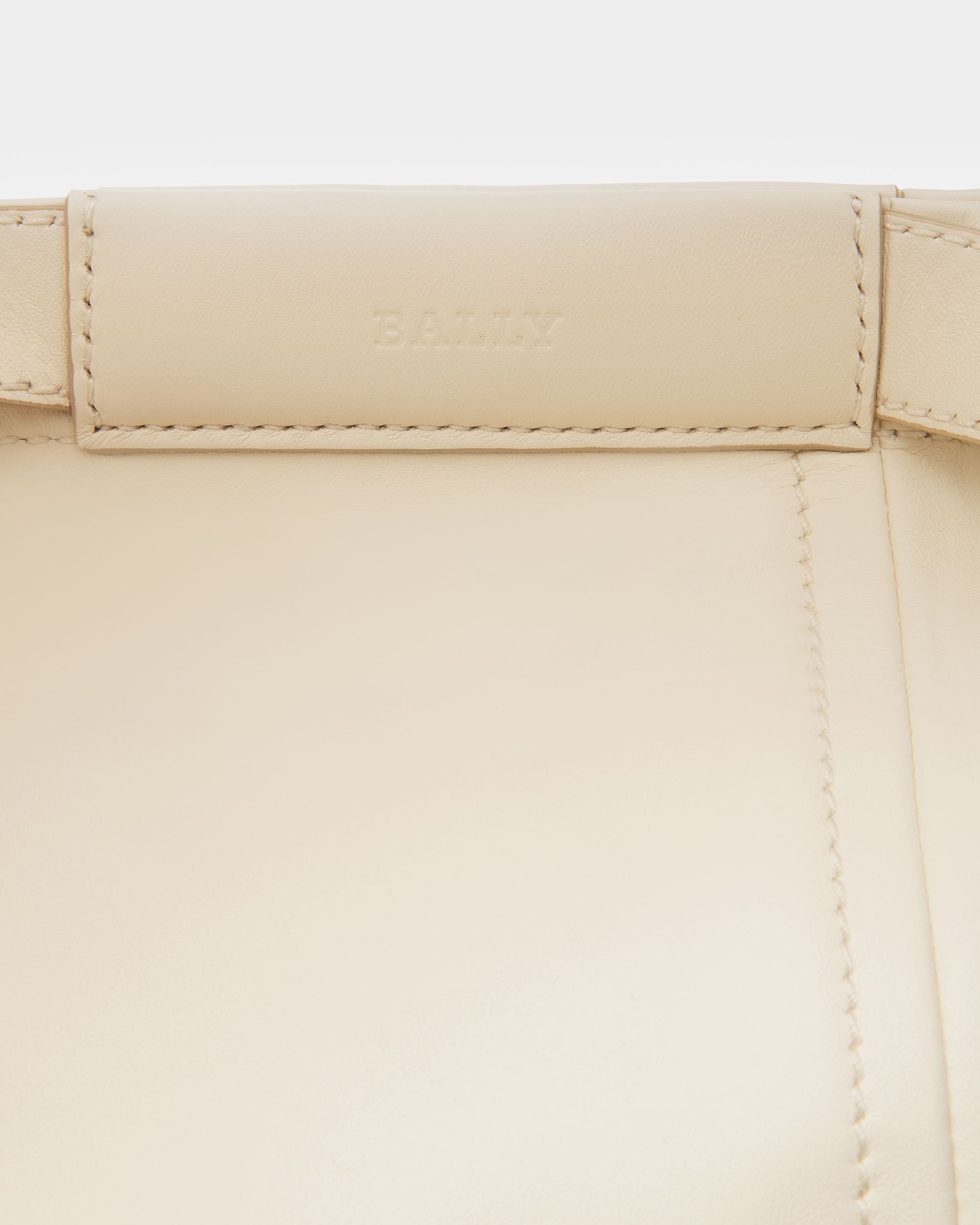 Billboard Tragetasche Aus Leder In Beige - Damen - Bally - 04