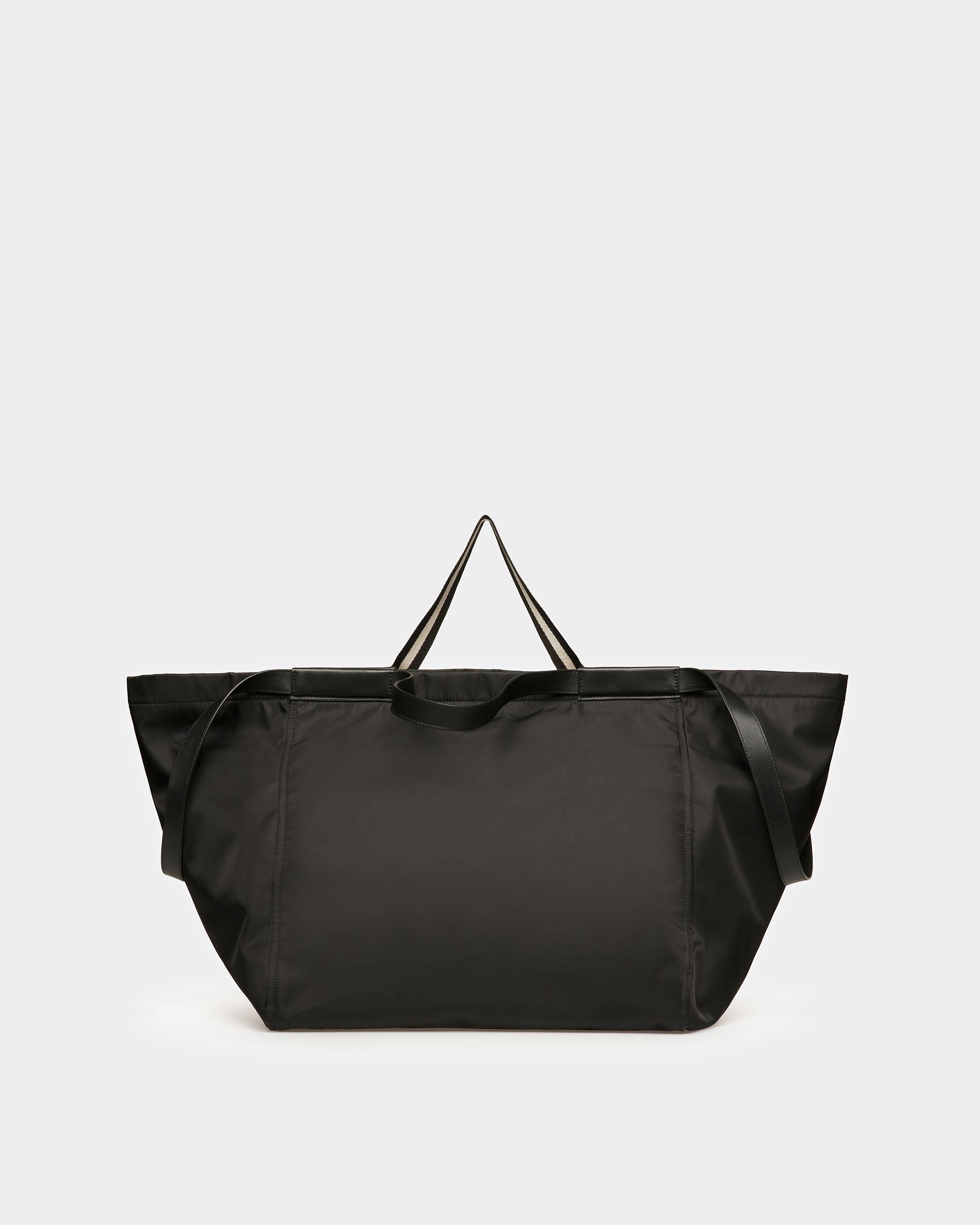 Billboard Tragetasche Aus Leder In Schwarz - Damen - Bally - 04