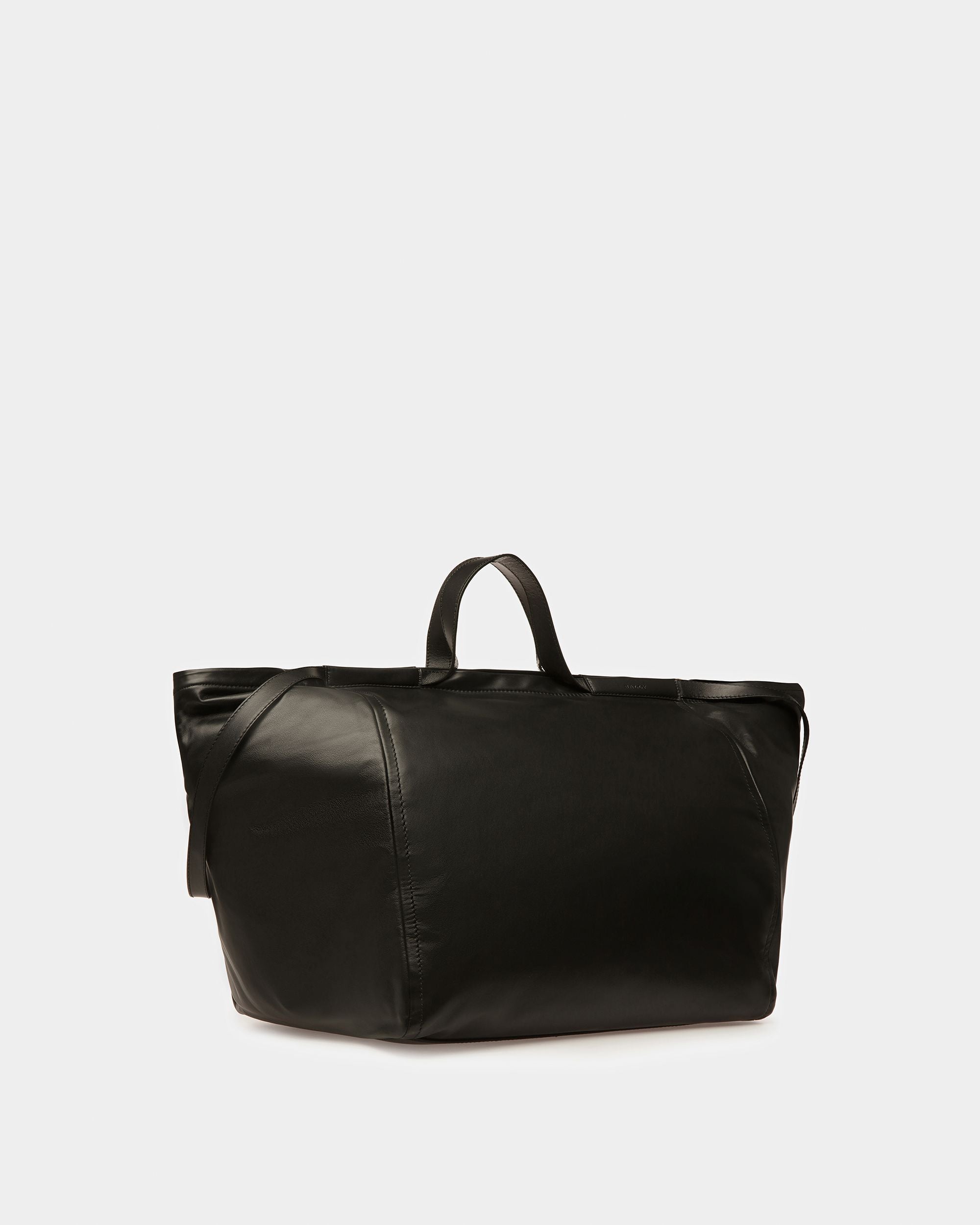 Billboard Tragetasche Aus Leder In Schwarz - Damen - Bally - 05