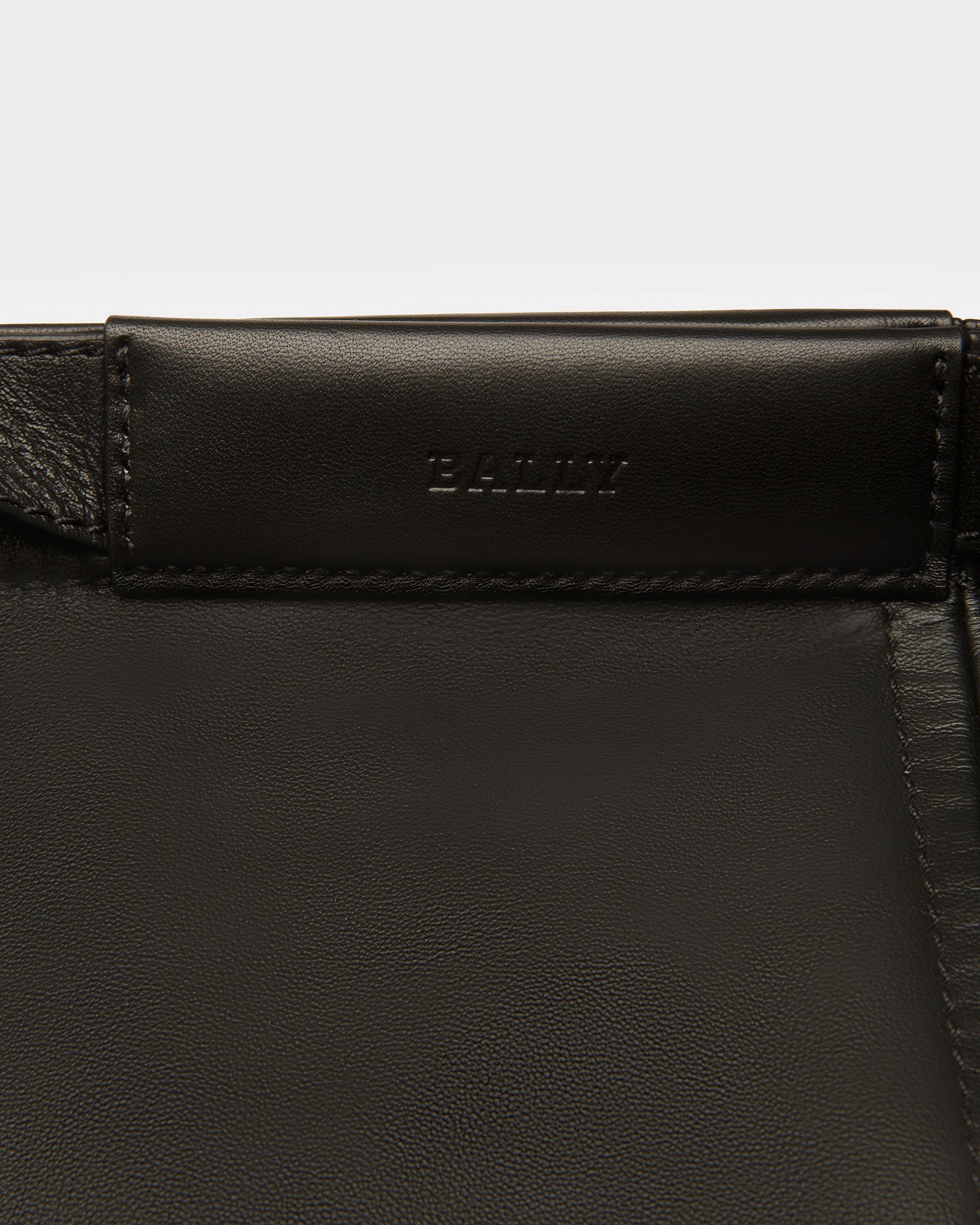 Billboard Tragetasche Aus Leder In Schwarz - Damen - Bally - 06