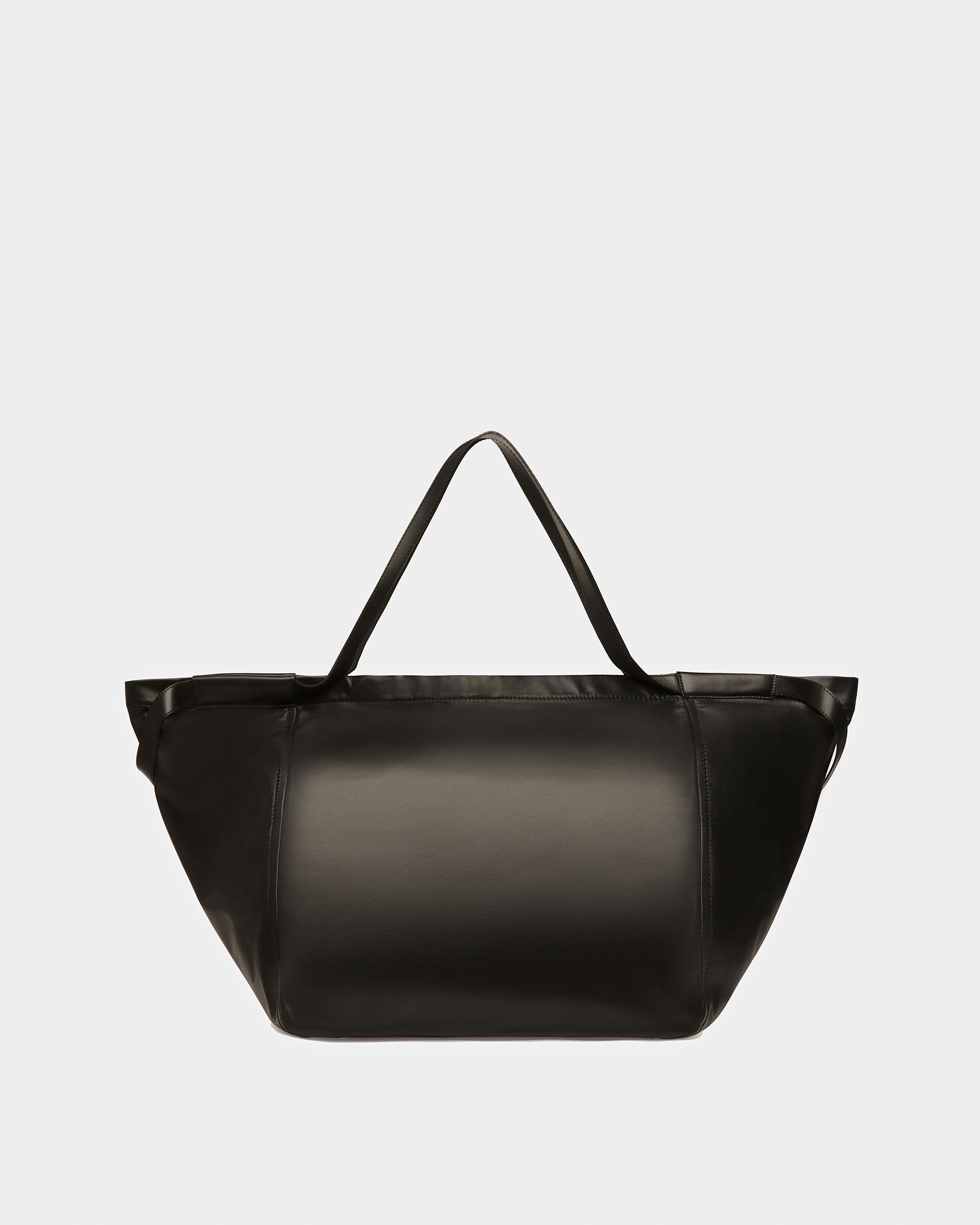 Billboard Tragetasche Aus Leder In Schwarz - Damen - Bally - 08