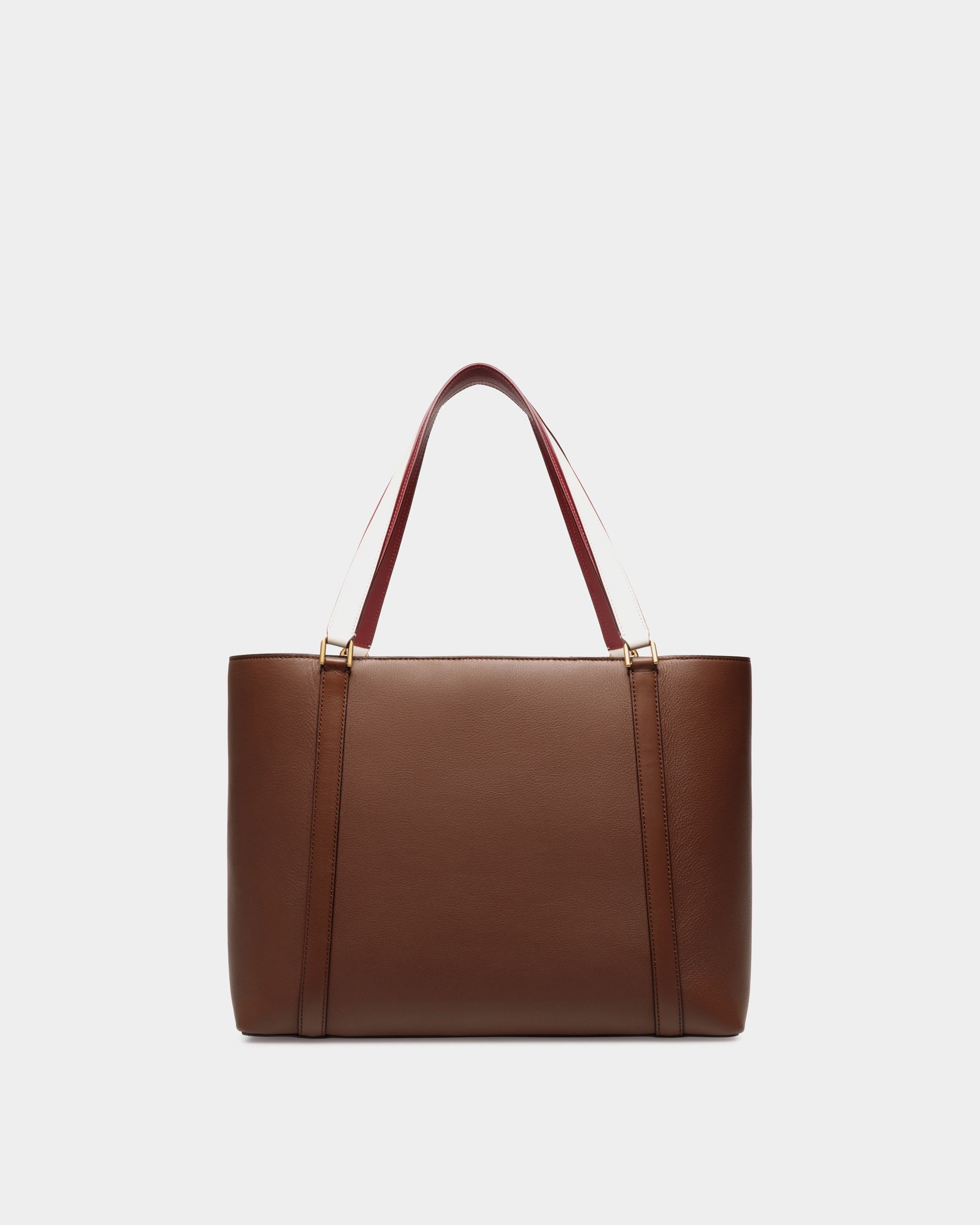 Code Tragetasche Aus Leder In Braun - Damen - Bally - 02