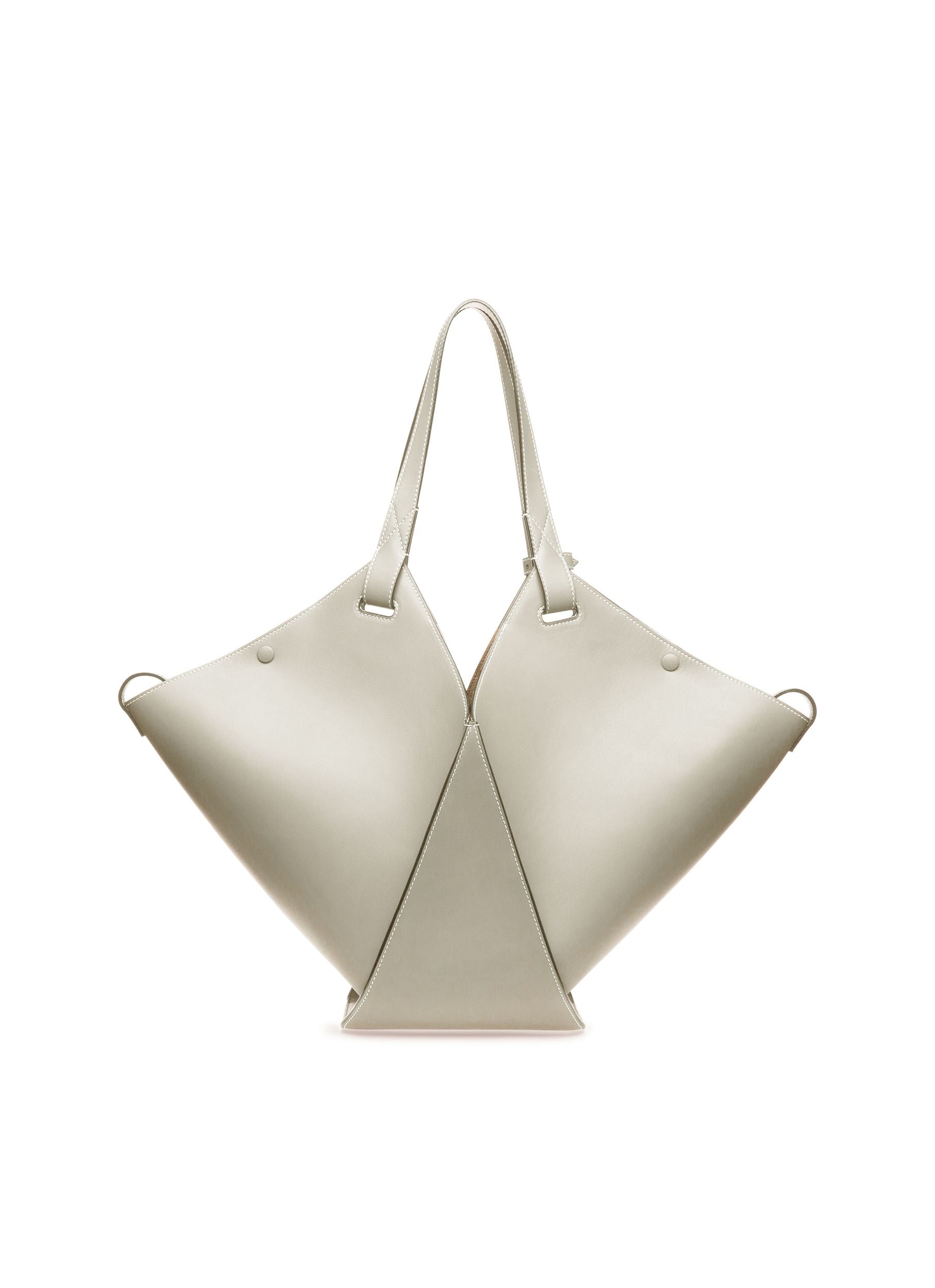 Ahria Cabas En Cuir Bleu Clair - Femme - Bally - 02
