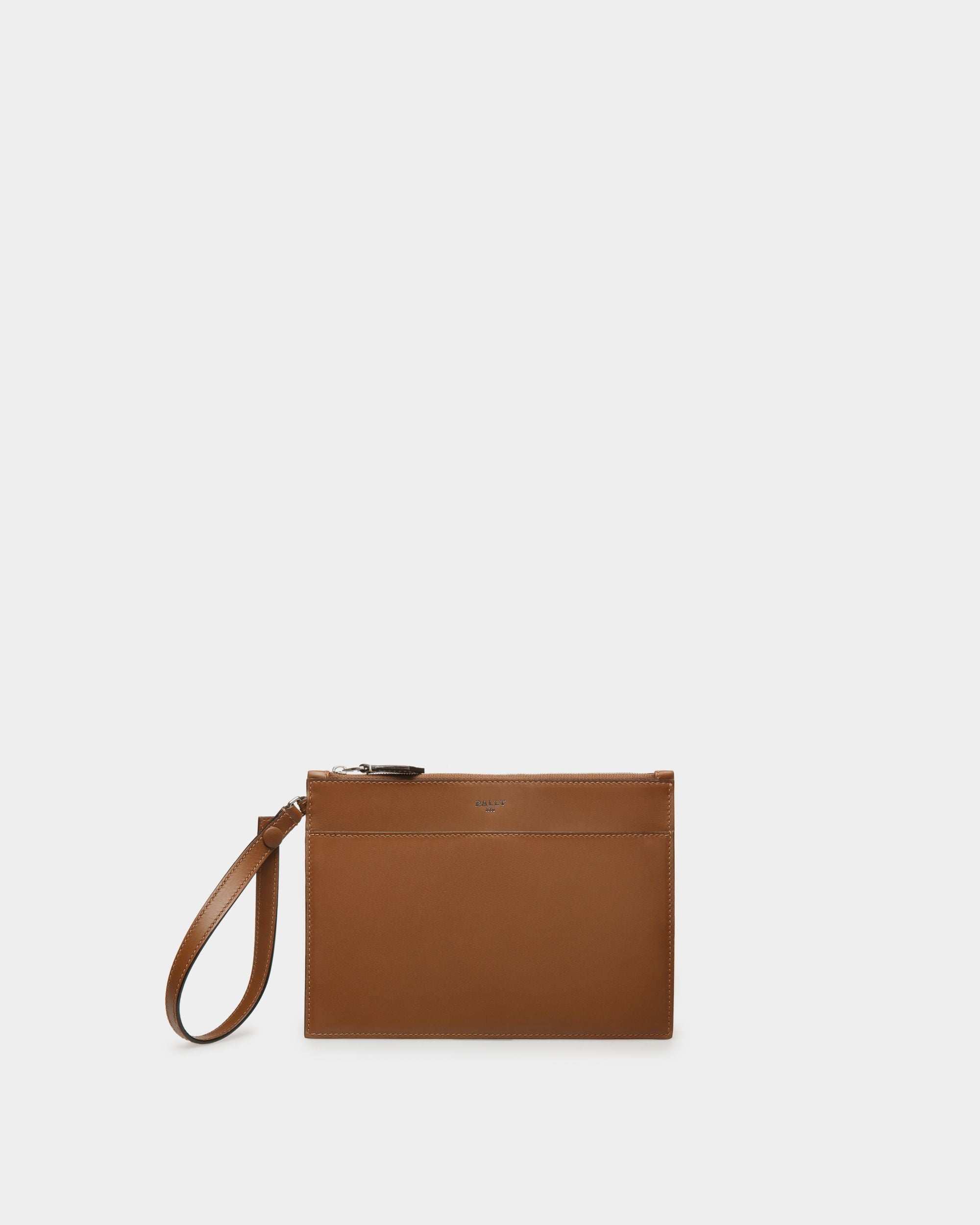 Ahria Cabas En Cuir Marron - Femme - Bally - 06