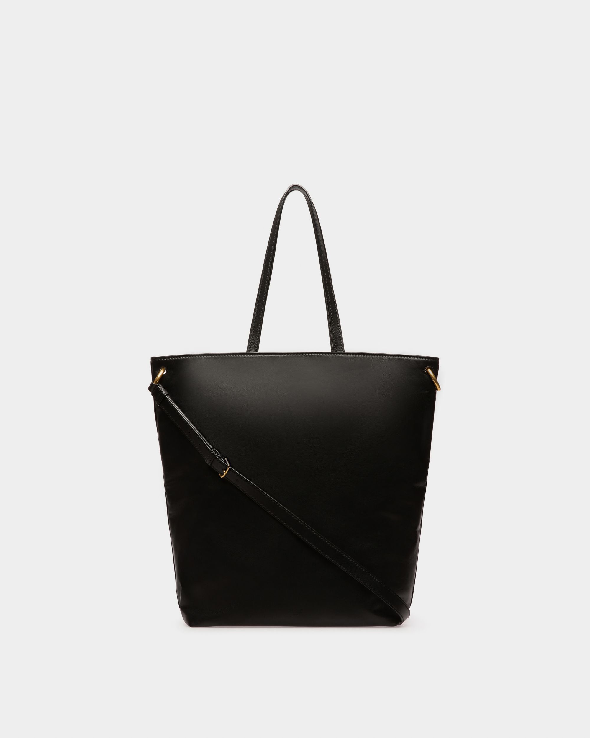Breesy Sac Fourre-Tout En Cuir Noir - Femme - Bally - 03