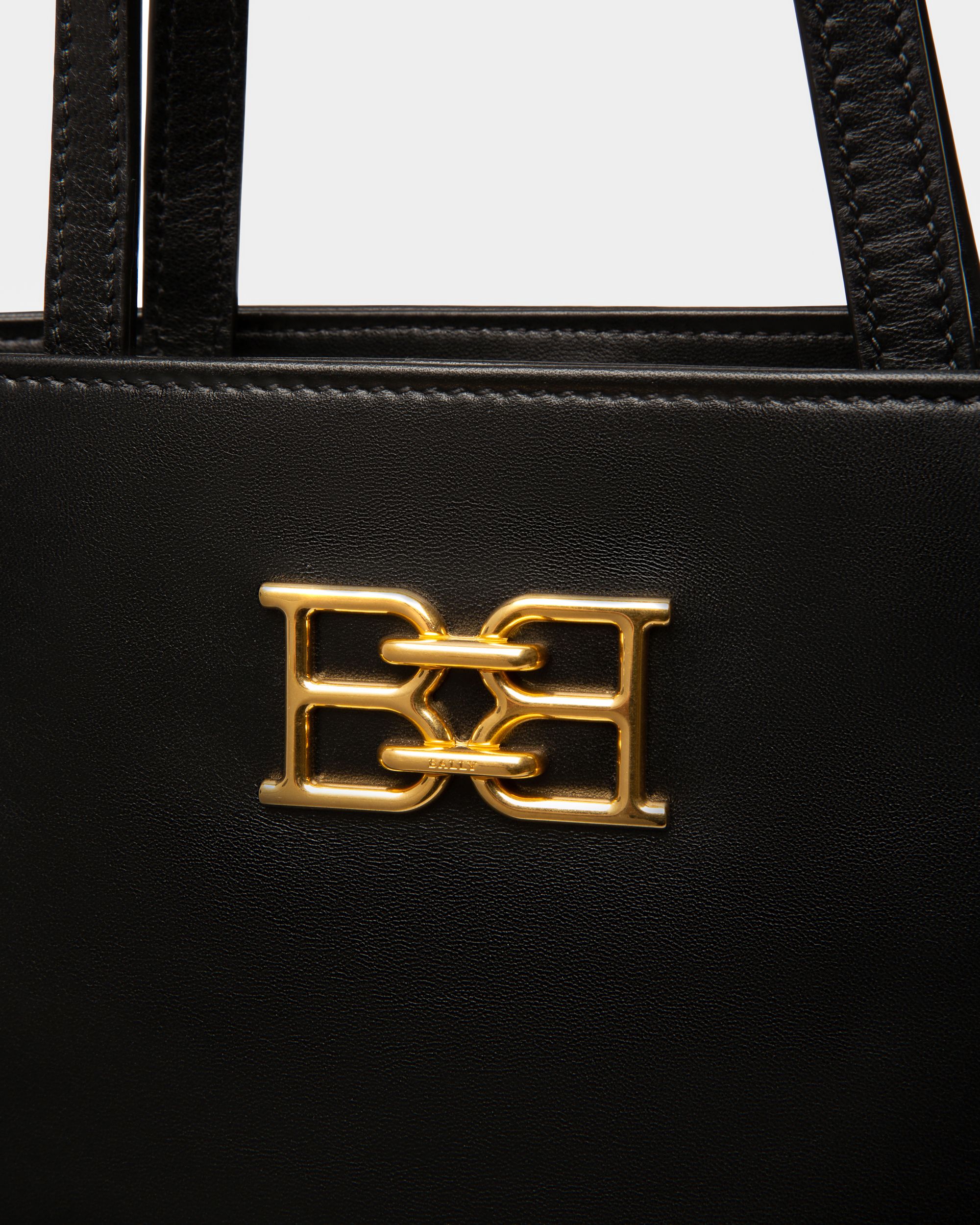 Breesy Sac Fourre-Tout En Cuir Noir - Femme - Bally - 05
