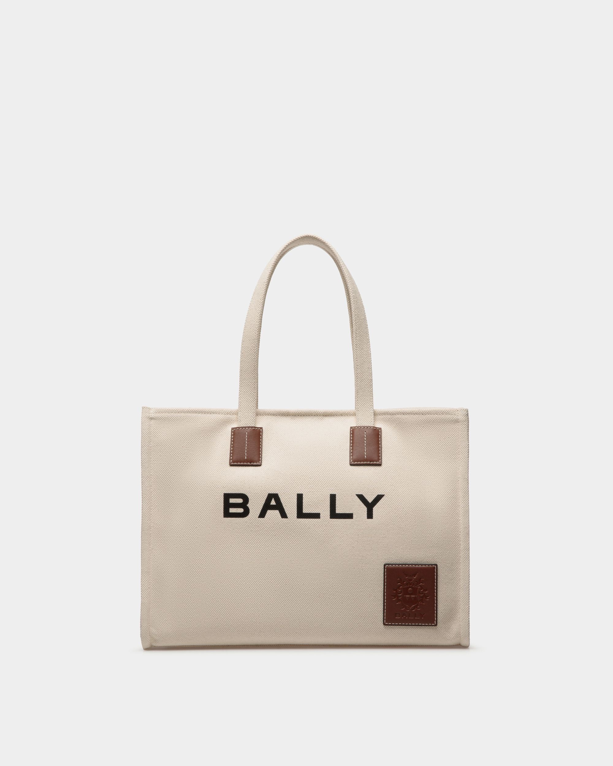 Sac Cabas Akelei En Toile - Femme - Bally - 01