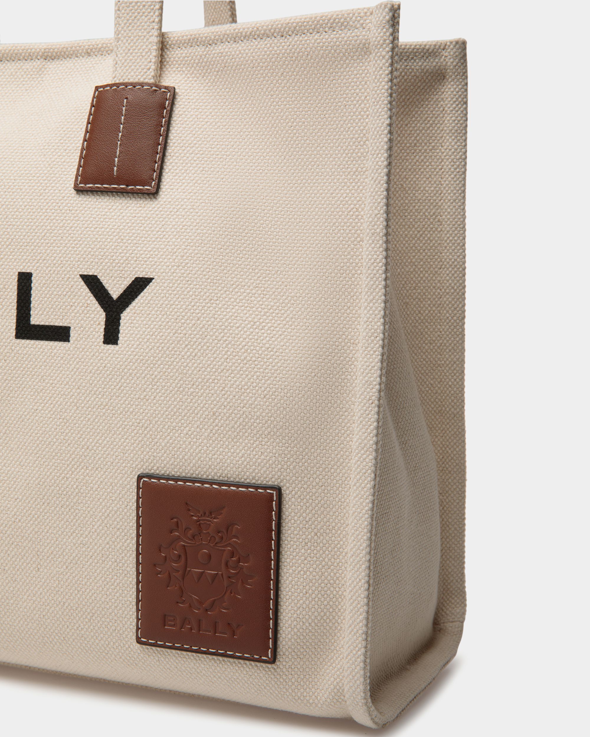 Sac Cabas Akelei En Toile - Femme - Bally - 06