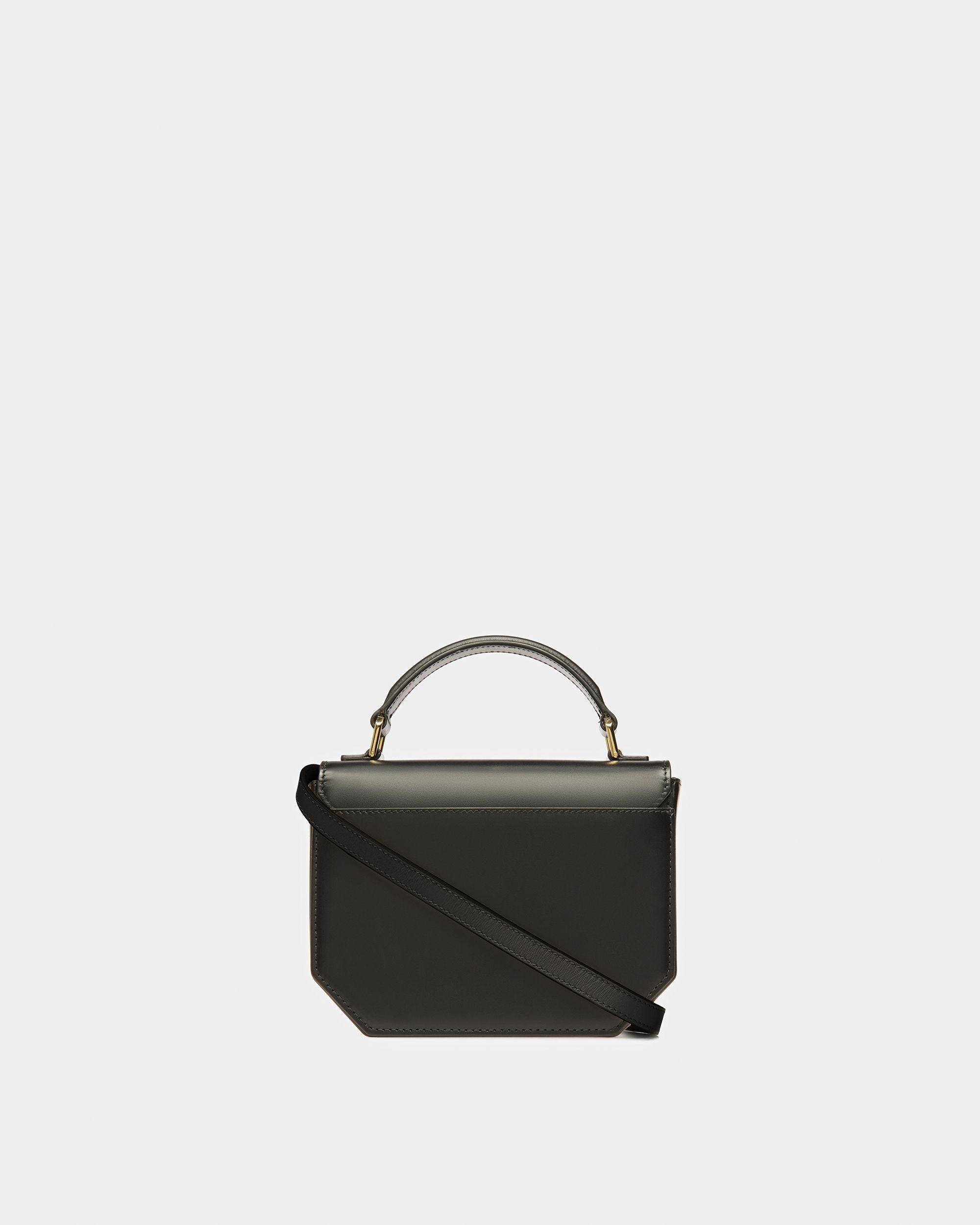 Emblem Mini Bag In Leather - Women's - Bally - 03