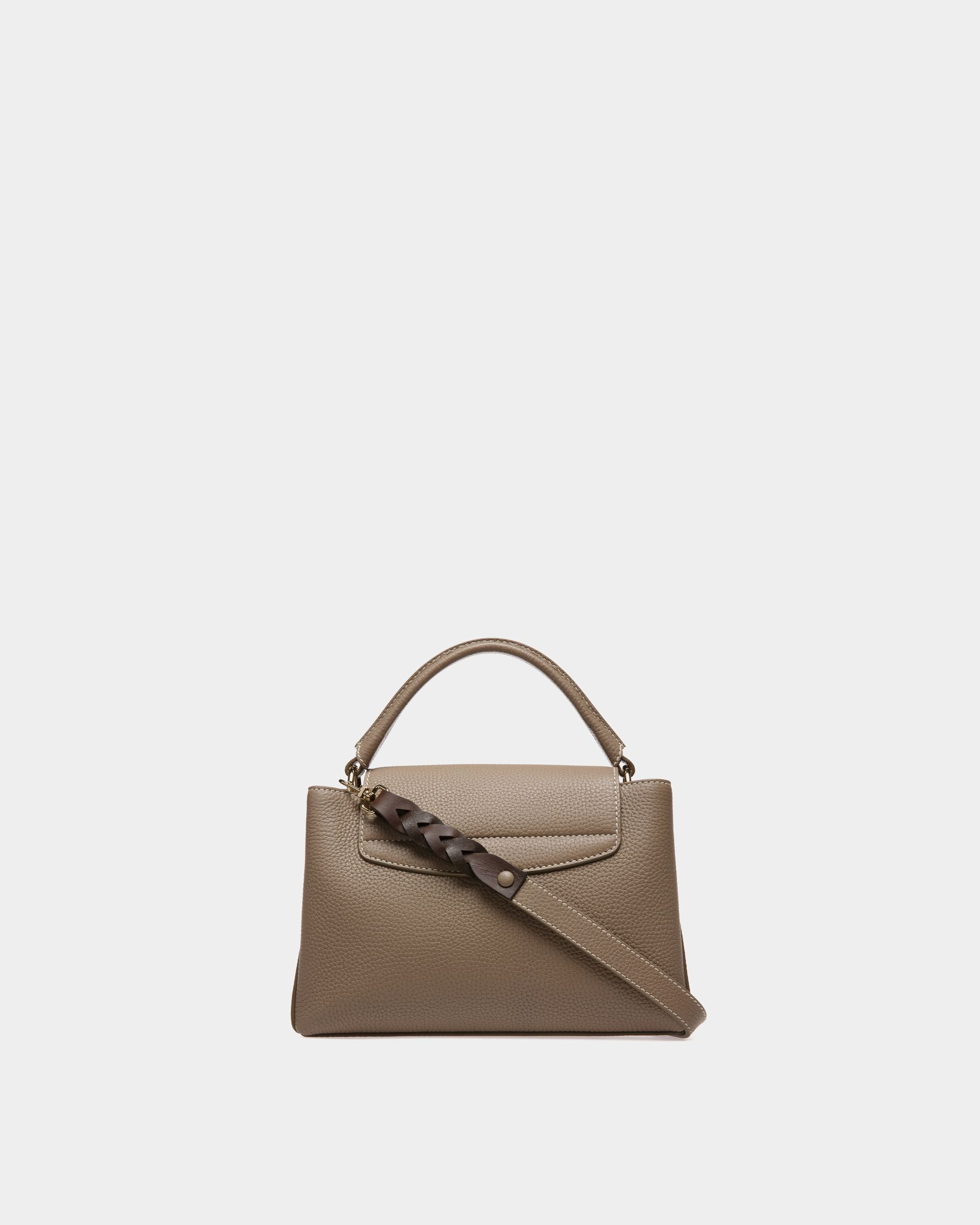 Layka Bolso De Mano De Piel En Marrón Claro - Mujer - Bally - 02