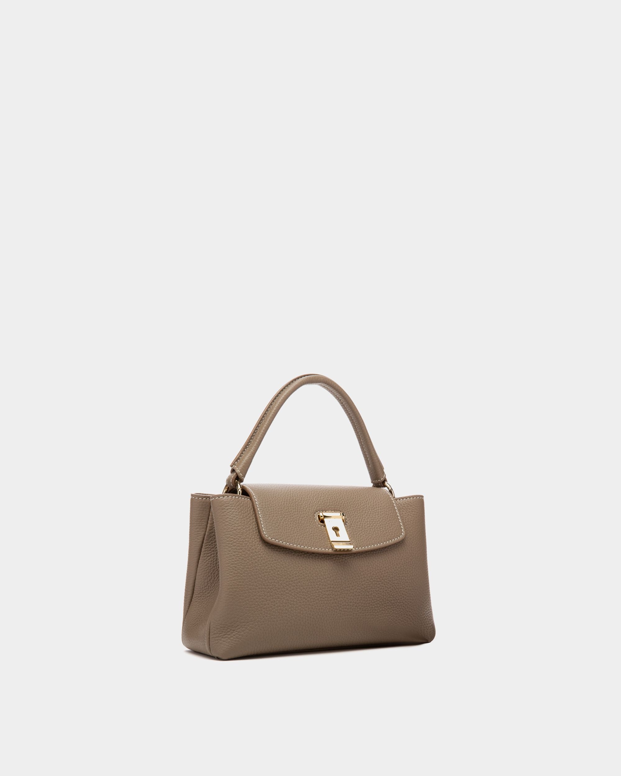 Layka Bolso De Mano De Piel En Marrón Claro - Mujer - Bally - 03