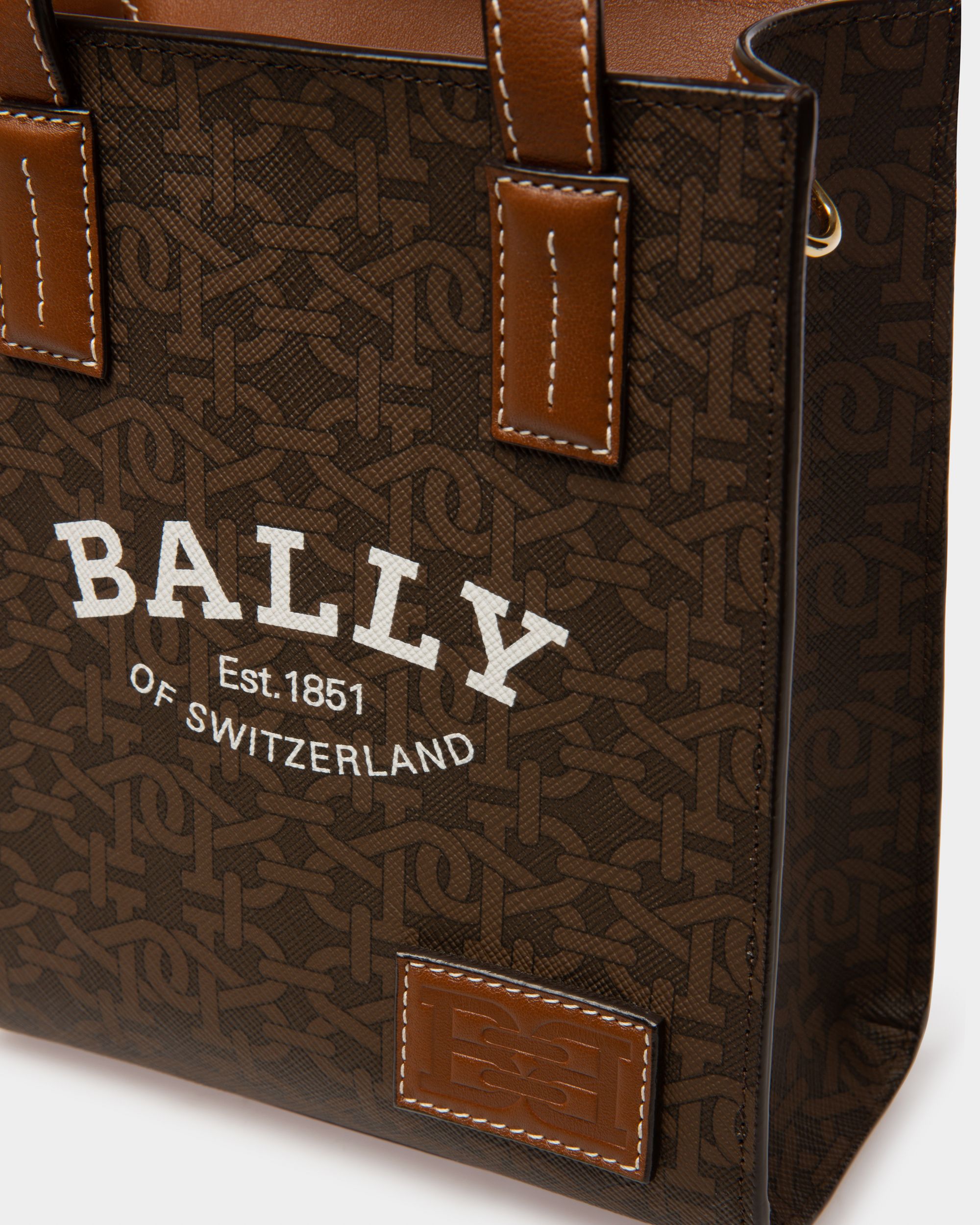 Crystalia Xs Minitasche Aus Braunem Tpu - Damen - Bally - 05