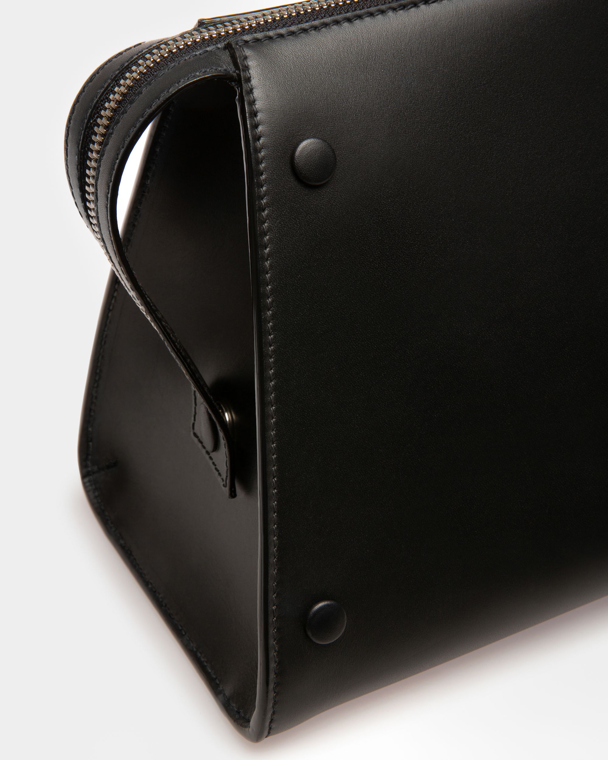 Arieel Leather Minibag In Black - Women's - Bally - 05