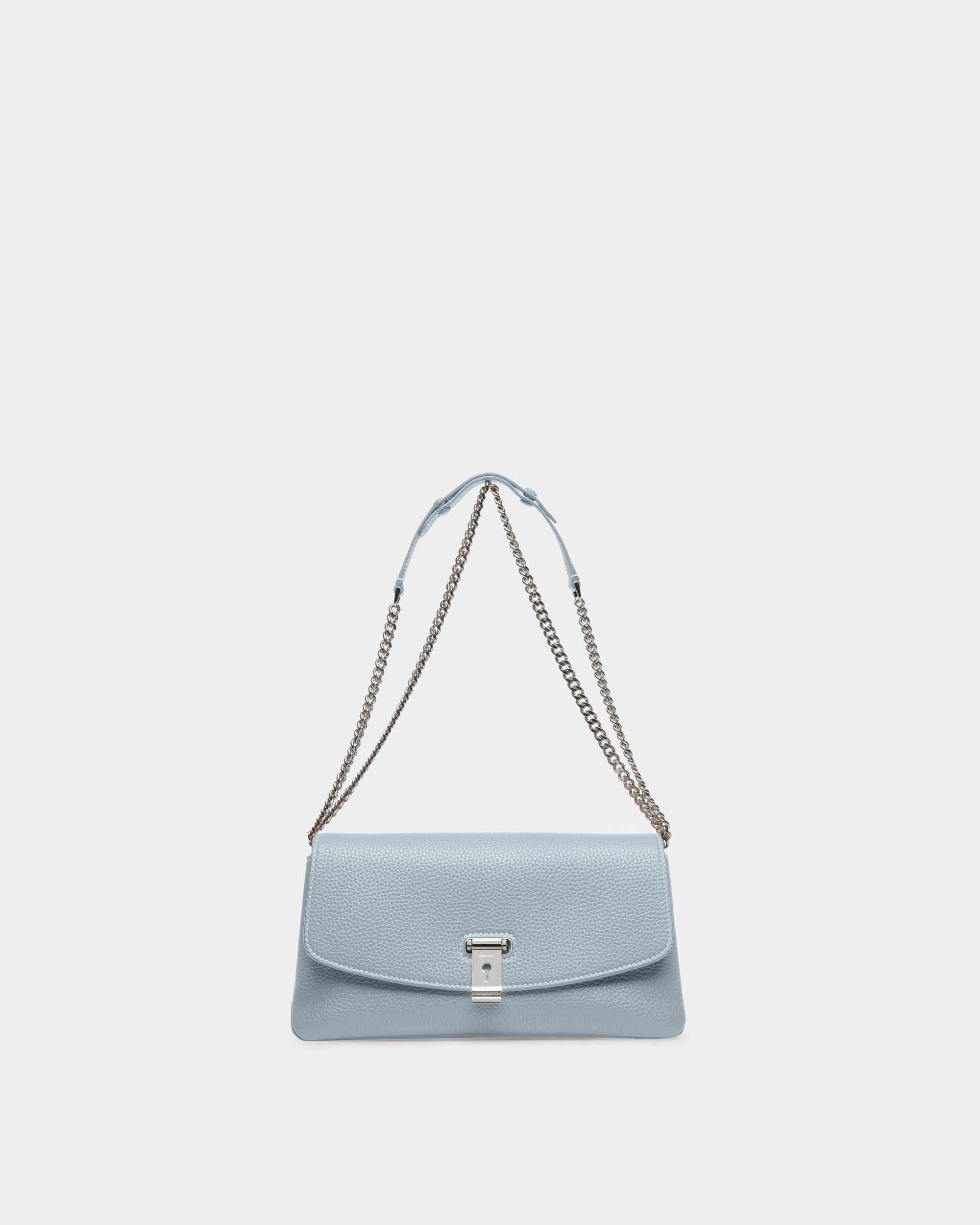 Leena Mini Sac En Cuir Bleu Clair - Femme - Bally - 07
