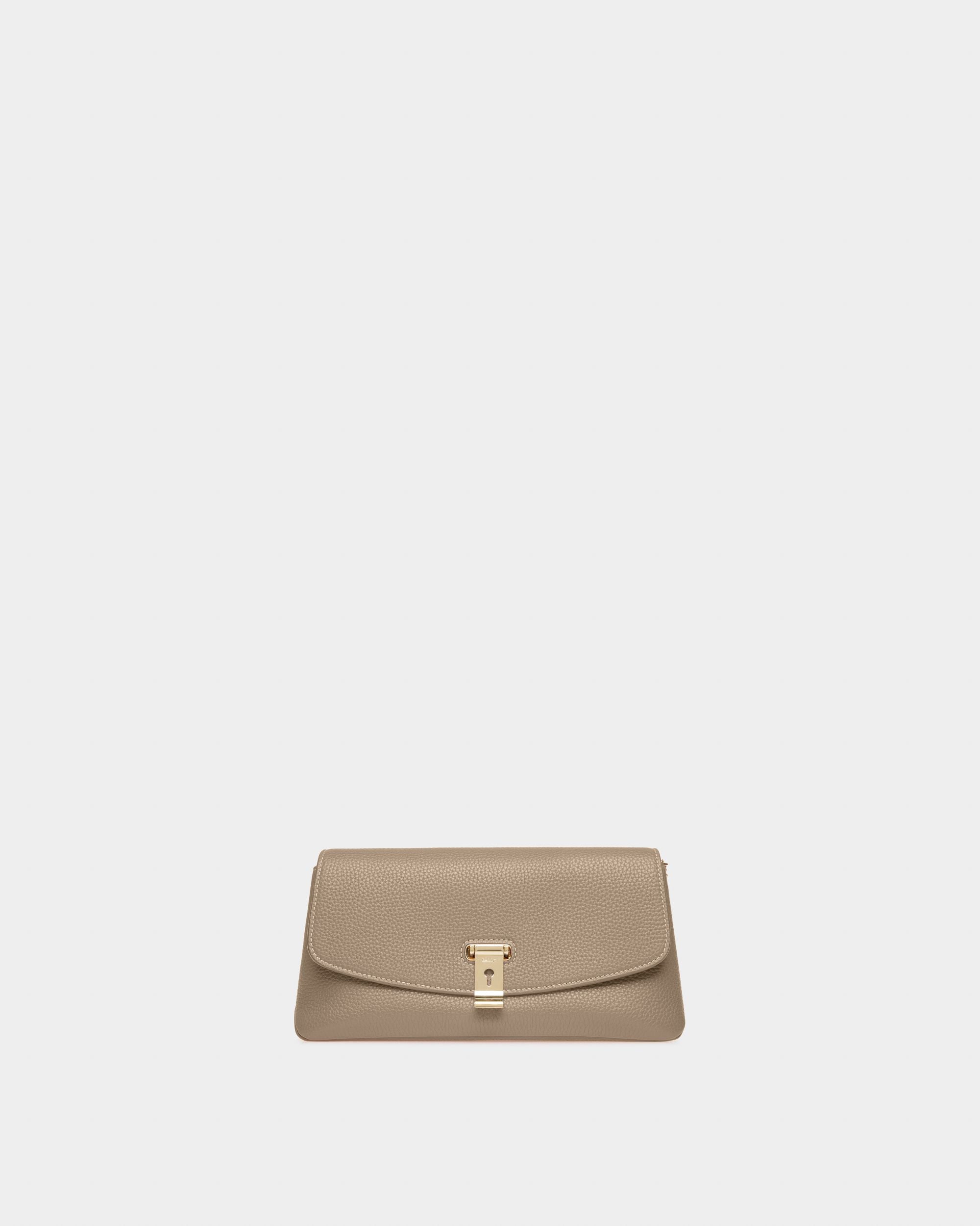 Leena Mini Sac En Cuir Couleur Taupe - Femme - Bally - 01