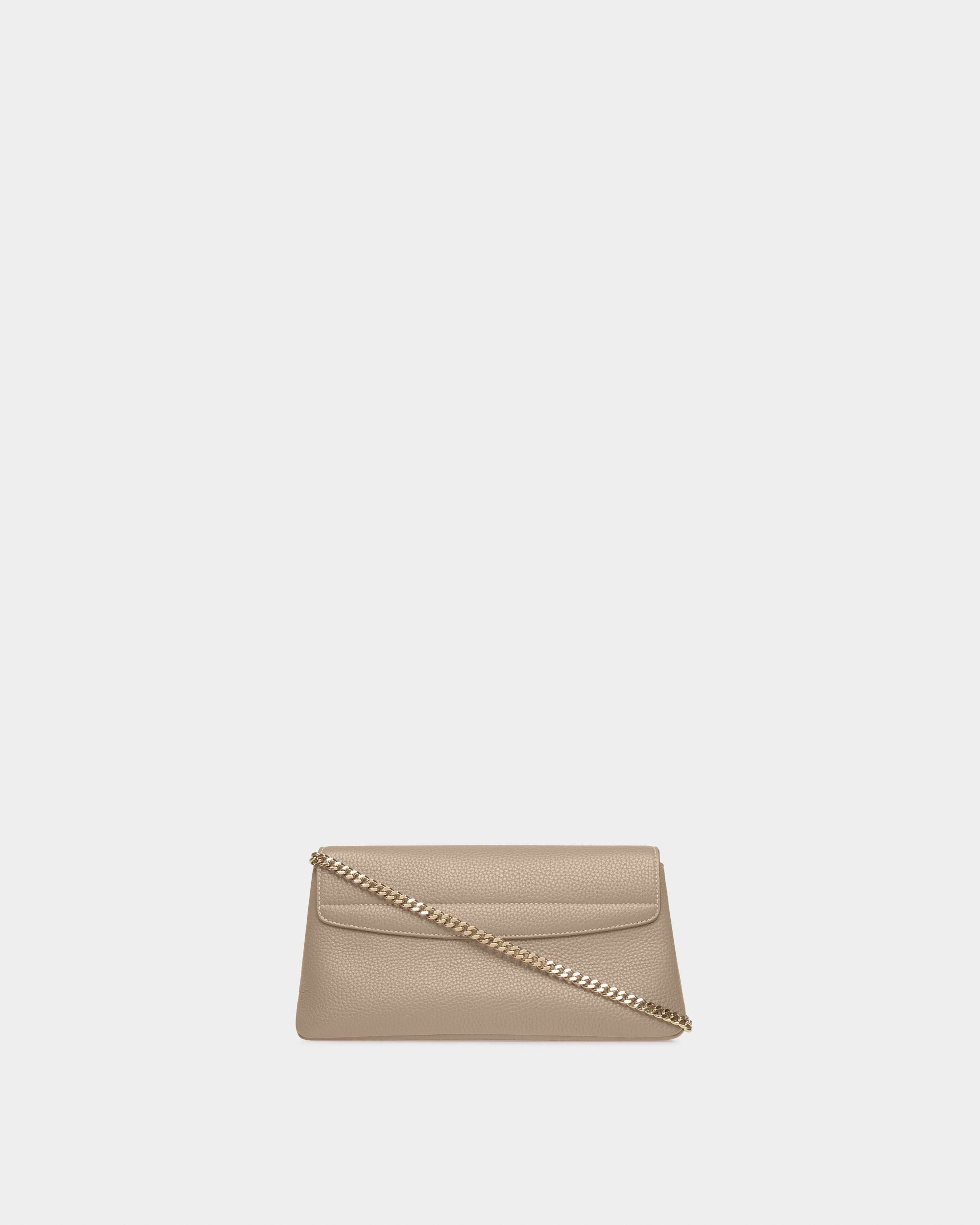 Leena Mini Sac En Cuir Couleur Taupe - Femme - Bally - 03