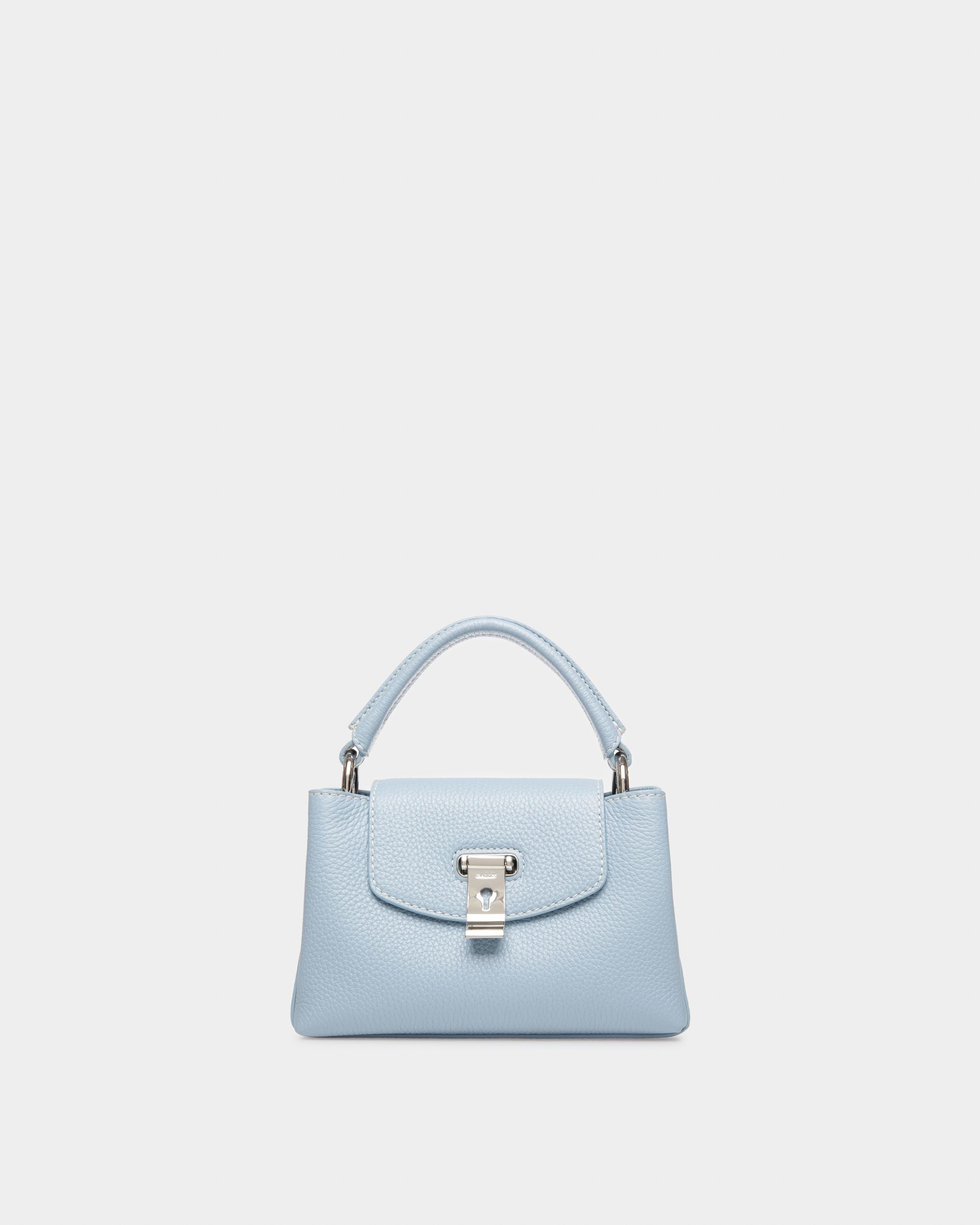 Layka Xs Leder-Minibag In Hellblau - Damen - Bally - 01