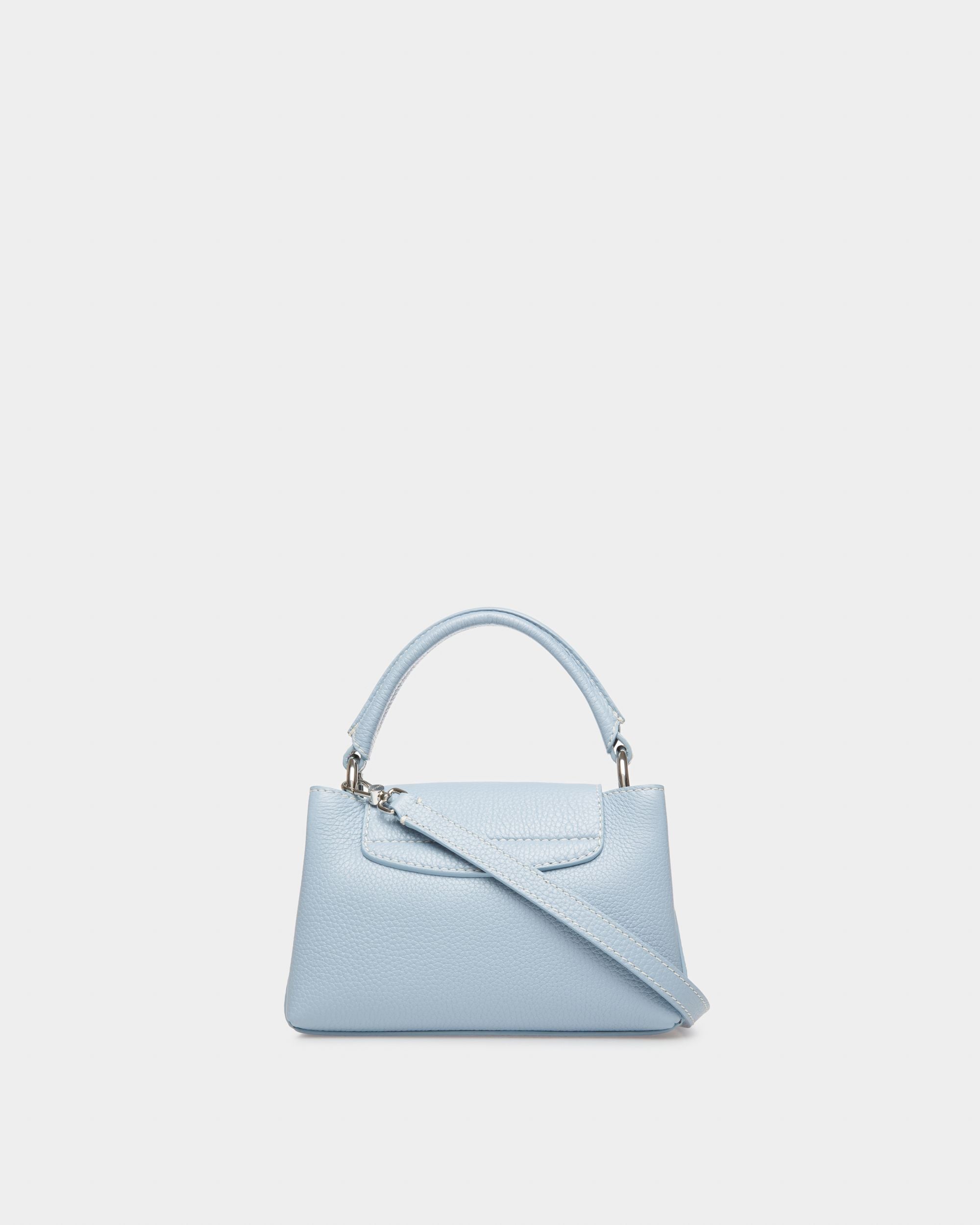Layka Xs Leder-Minibag In Hellblau - Damen - Bally - 03
