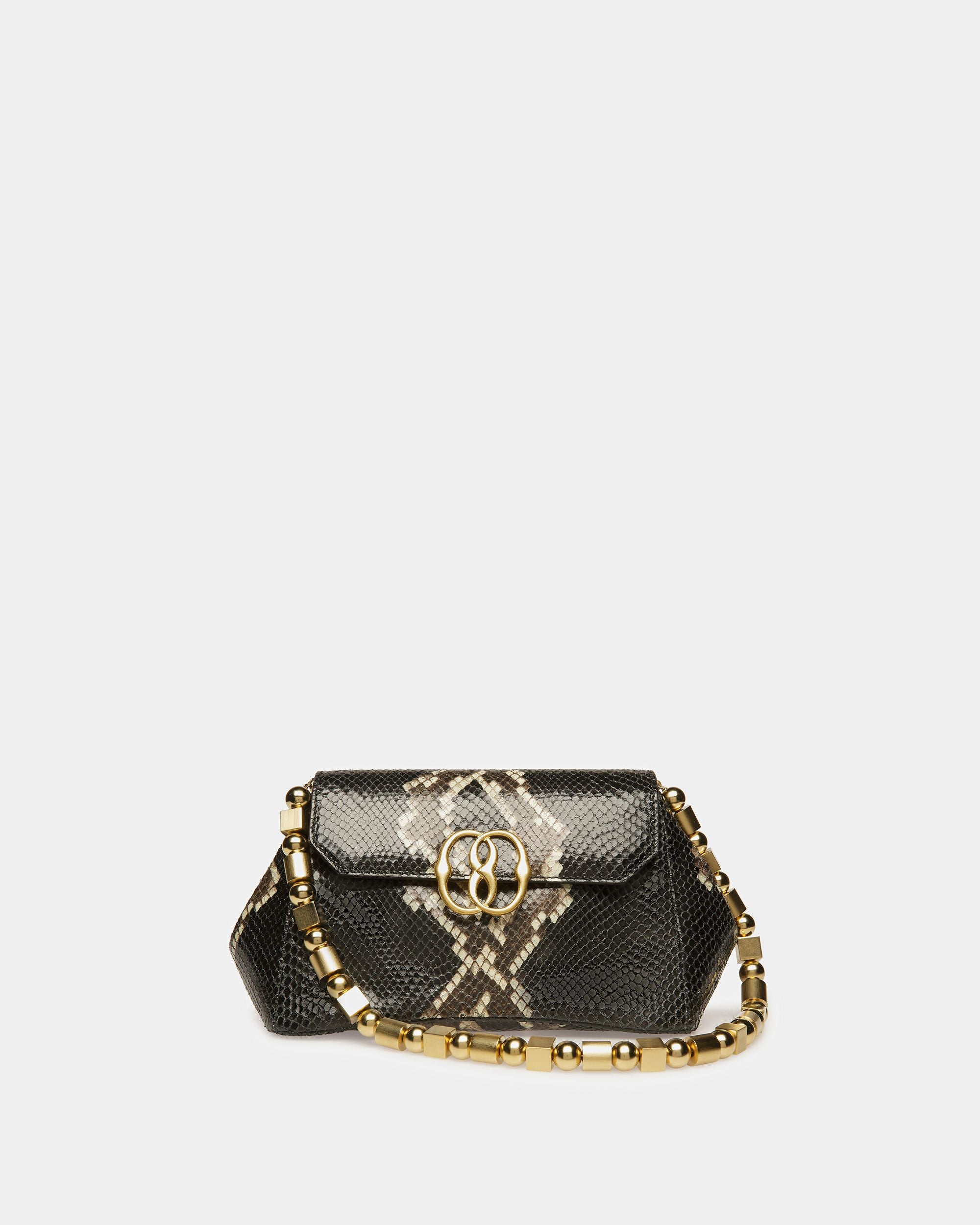 Emblem Minibag Mit Python-Print - Damen - Bally - 01