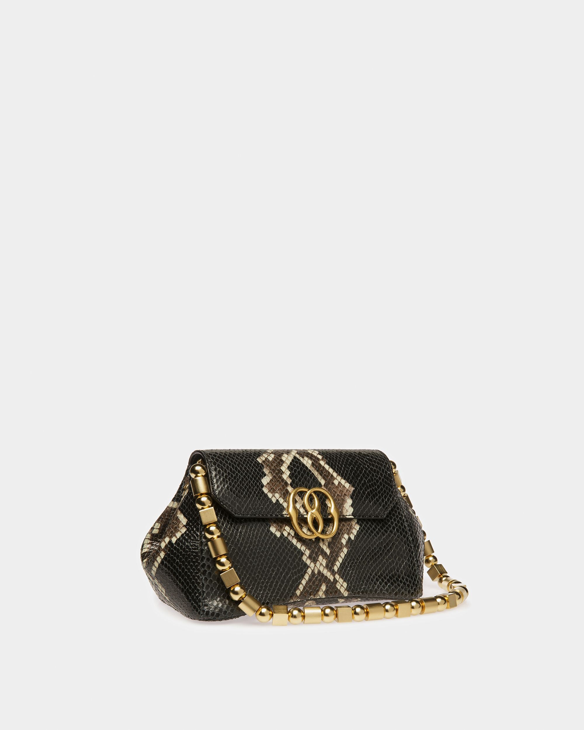 Emblem Minibag Mit Python-Print - Damen - Bally - 04