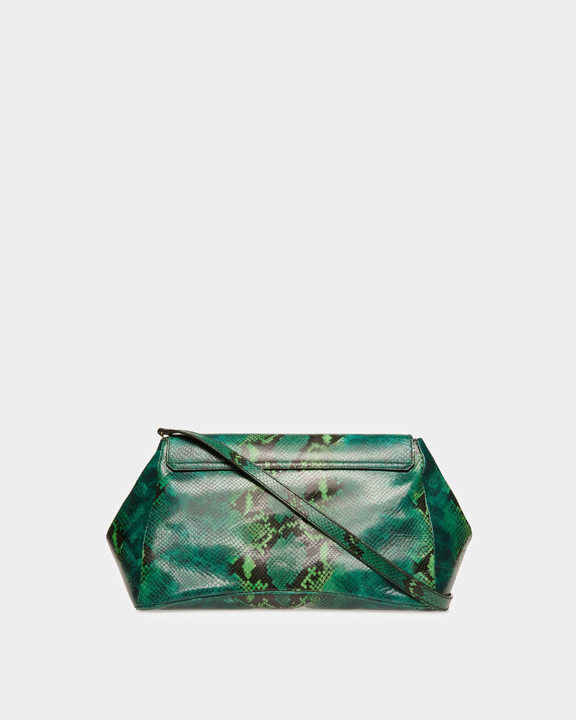 Emblem Maxi-Clutch Mit Python-Print - Damen - Bally - 03