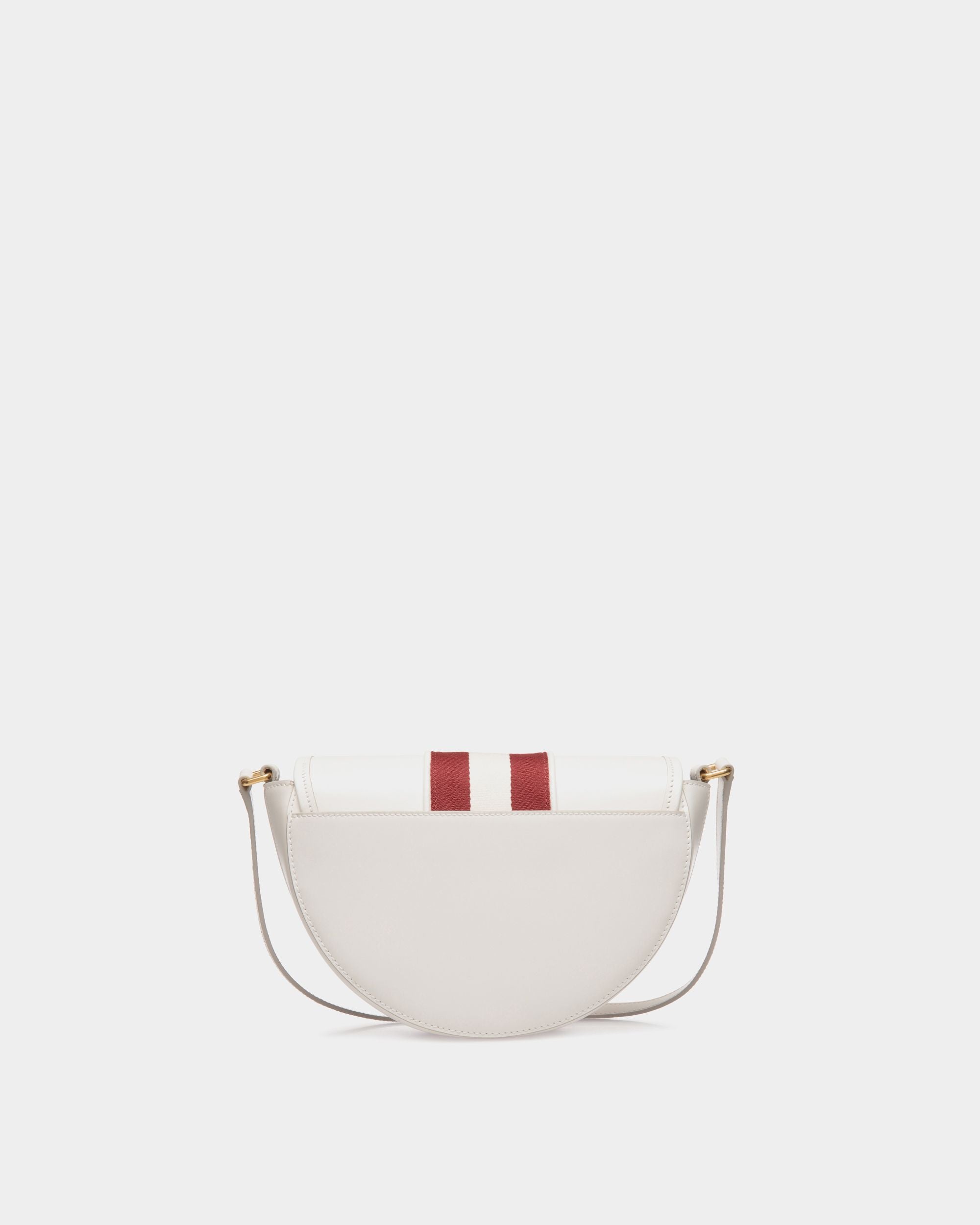 Signature Minibag In White  Leather - Mujer - Bally - 02
