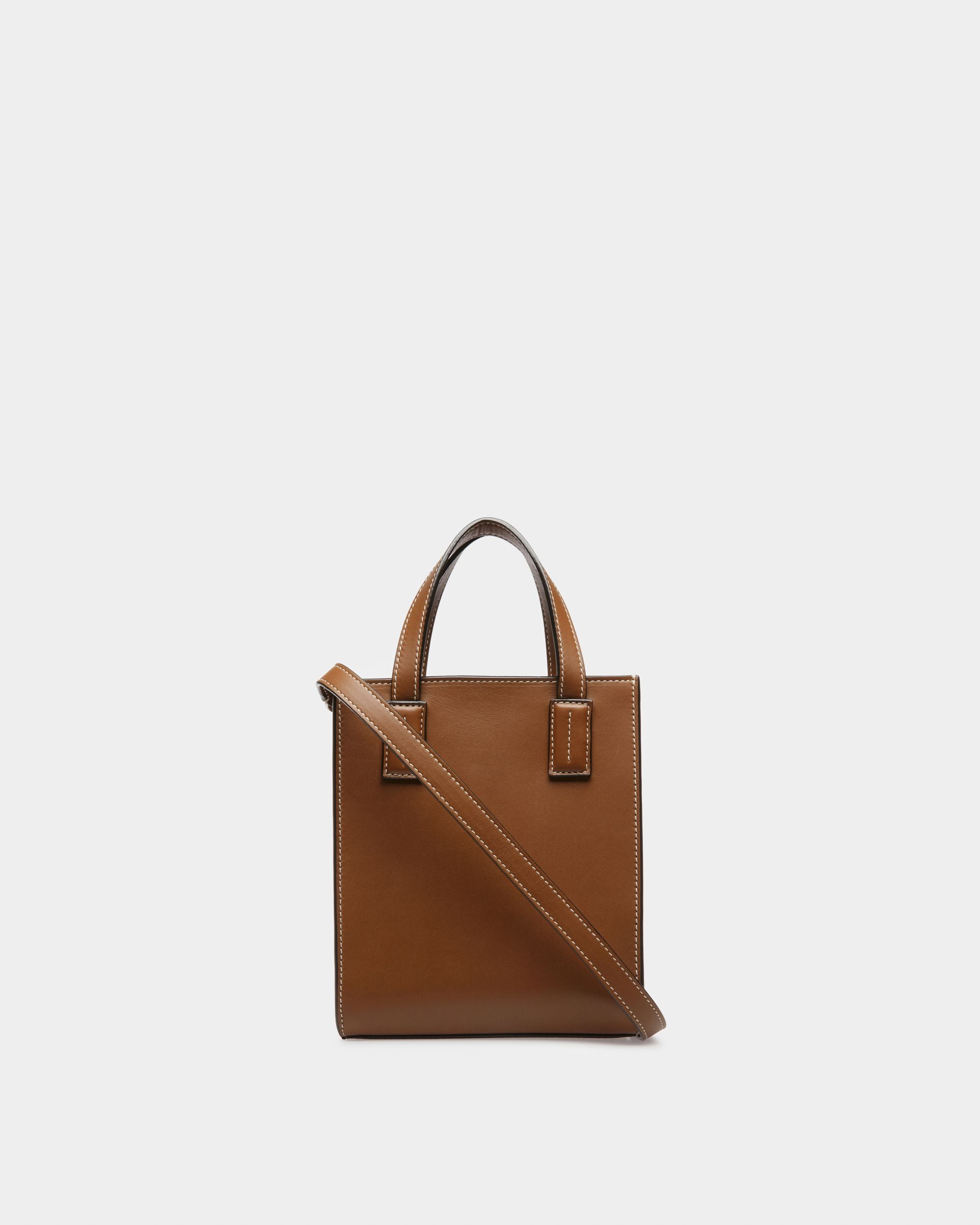 Crystalia Xs Mini-Sac En Cuir Marron - Femme - Bally - 03