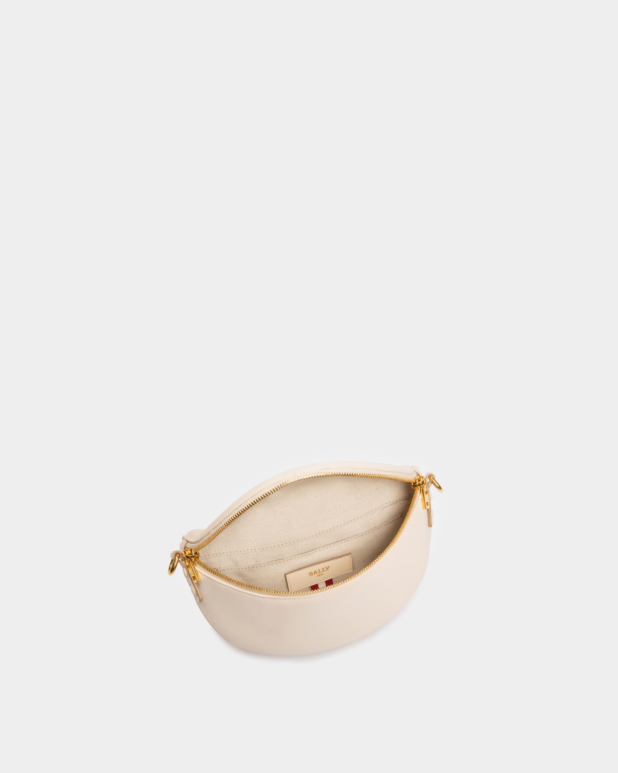 Breen Mini-Sac En Cuir Ivoire - Femme - Bally - 04
